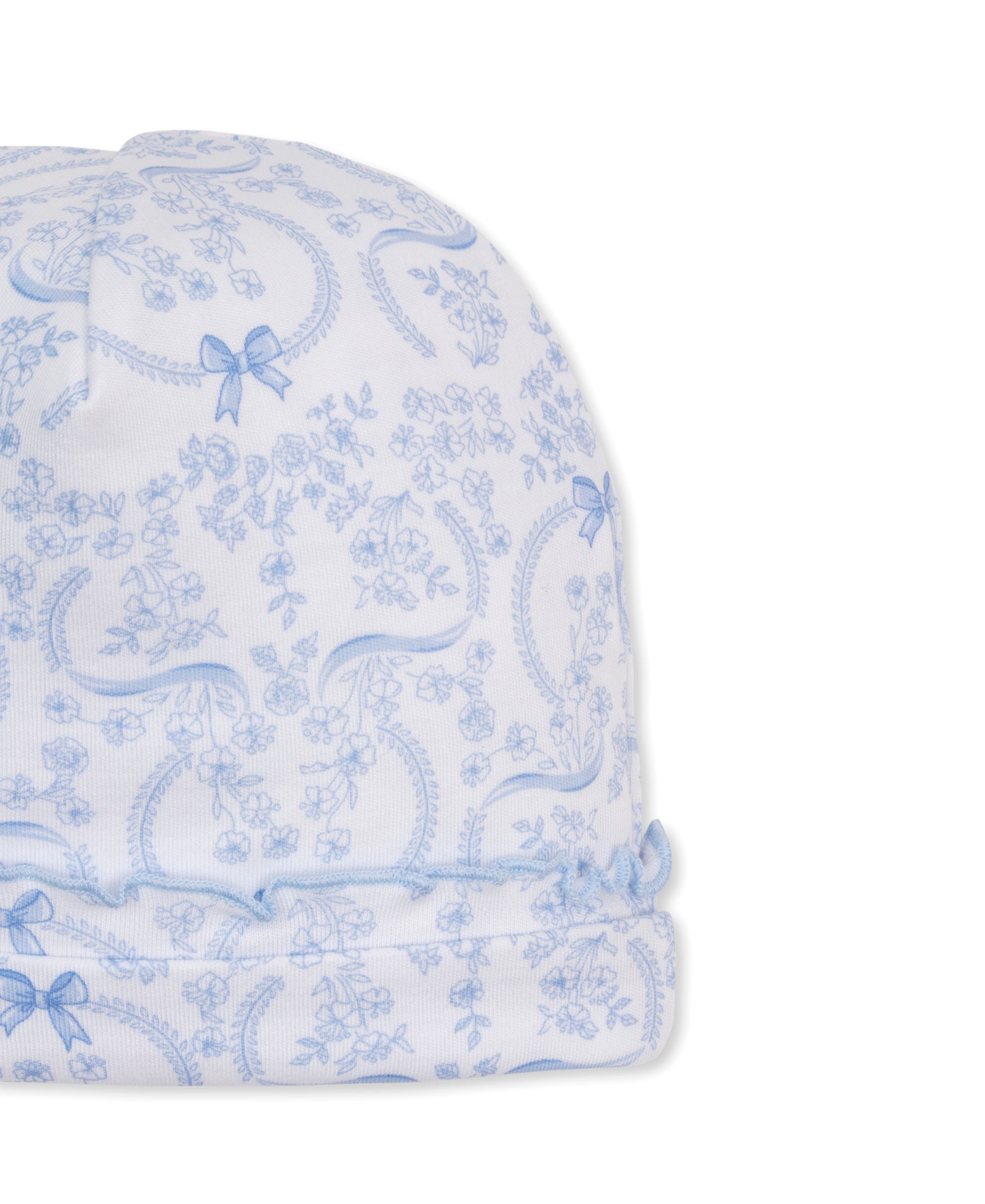 Delicate Blooming Bows Blue Hat - Kissy Kissy