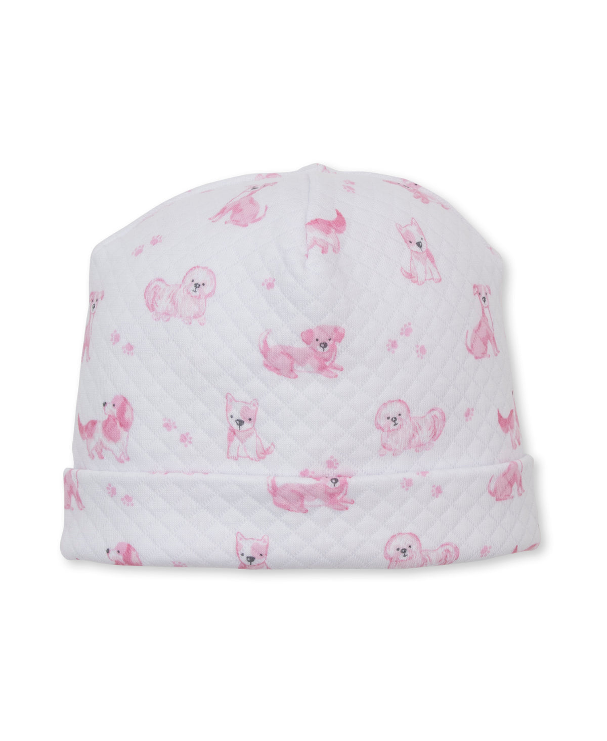 Puppy Paws Pink Jacquard Hat - Kissy Kissy