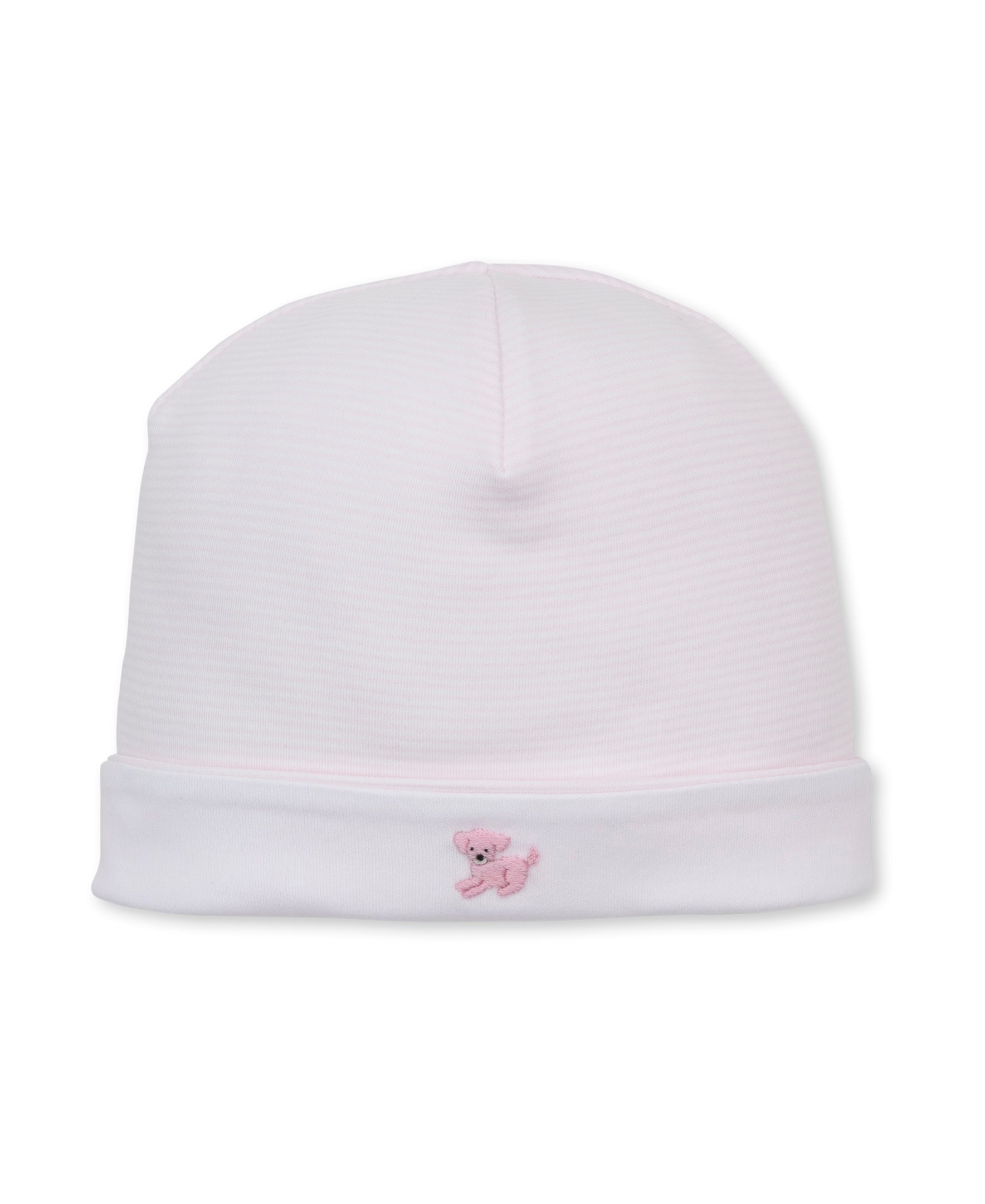 Premier Puppy Paws Pink Hand Emb. Stripe Hat - Kissy Kissy