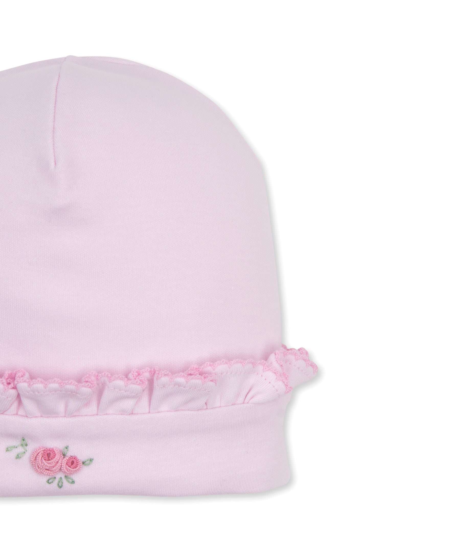 SCE Cottage Roses Pink Hand Emb. Hat - Kissy Kissy
