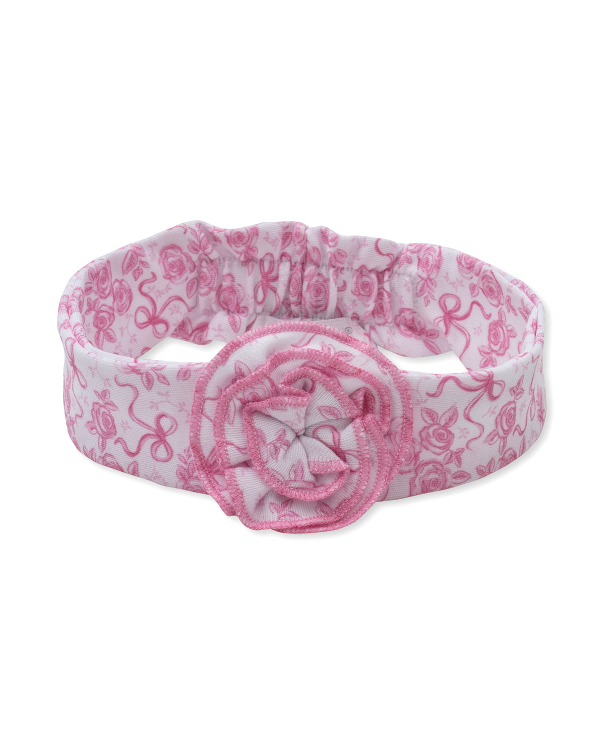 Roses & Bows Pink Headband - Kissy Kissy