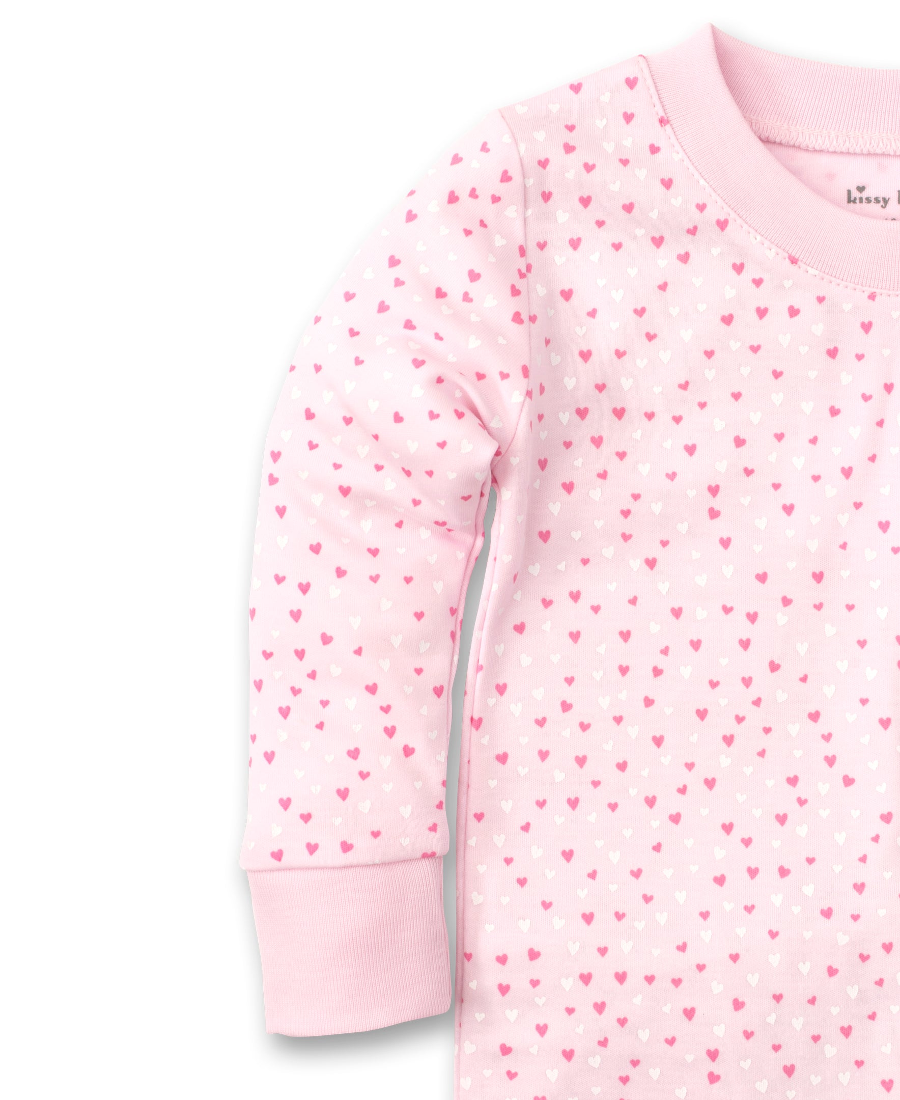 Kissy Sweethearts Pink Pajama Set - Kissy Kissy