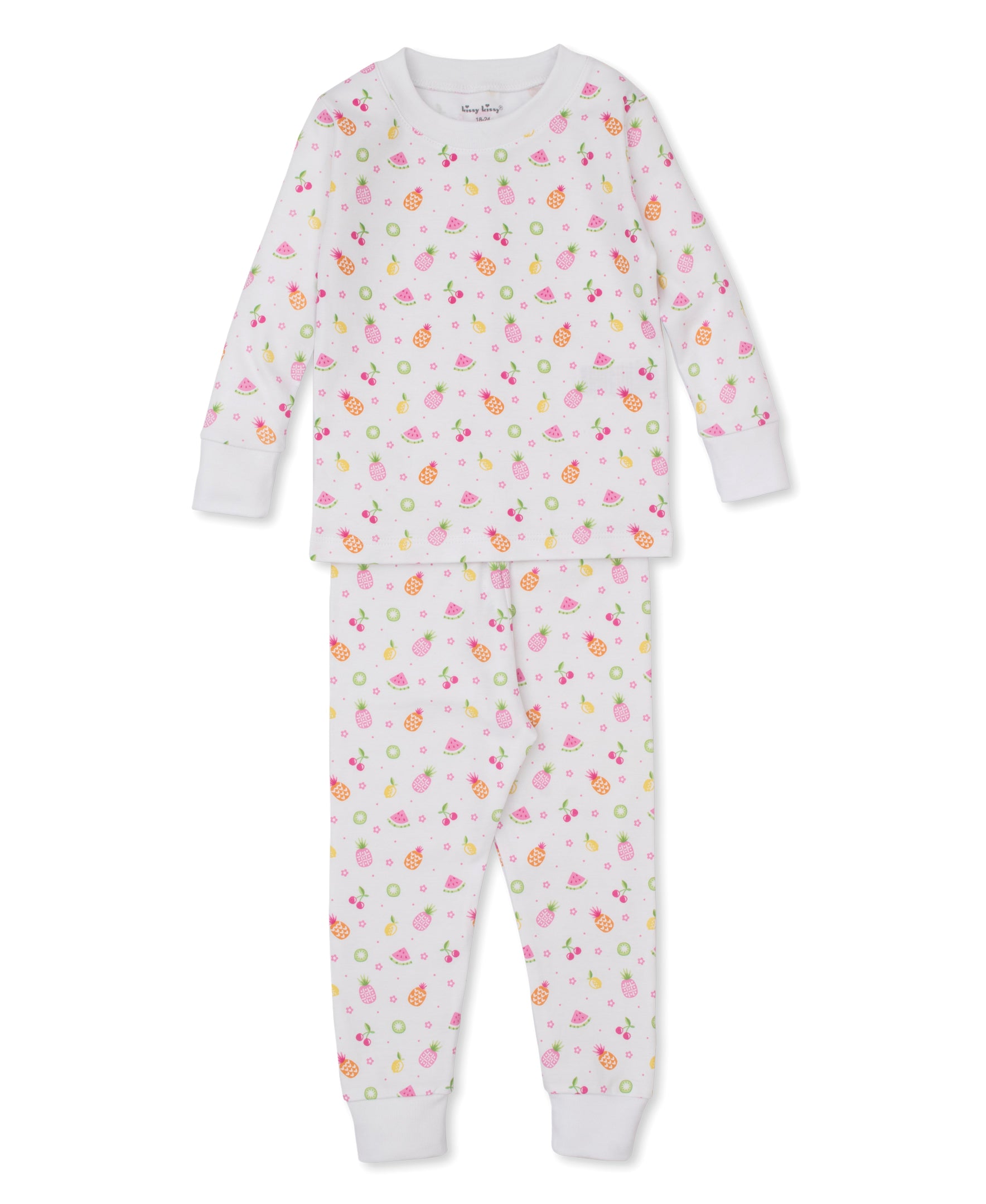 Fruit Fiesta White Pajama Set - Kissy Kissy