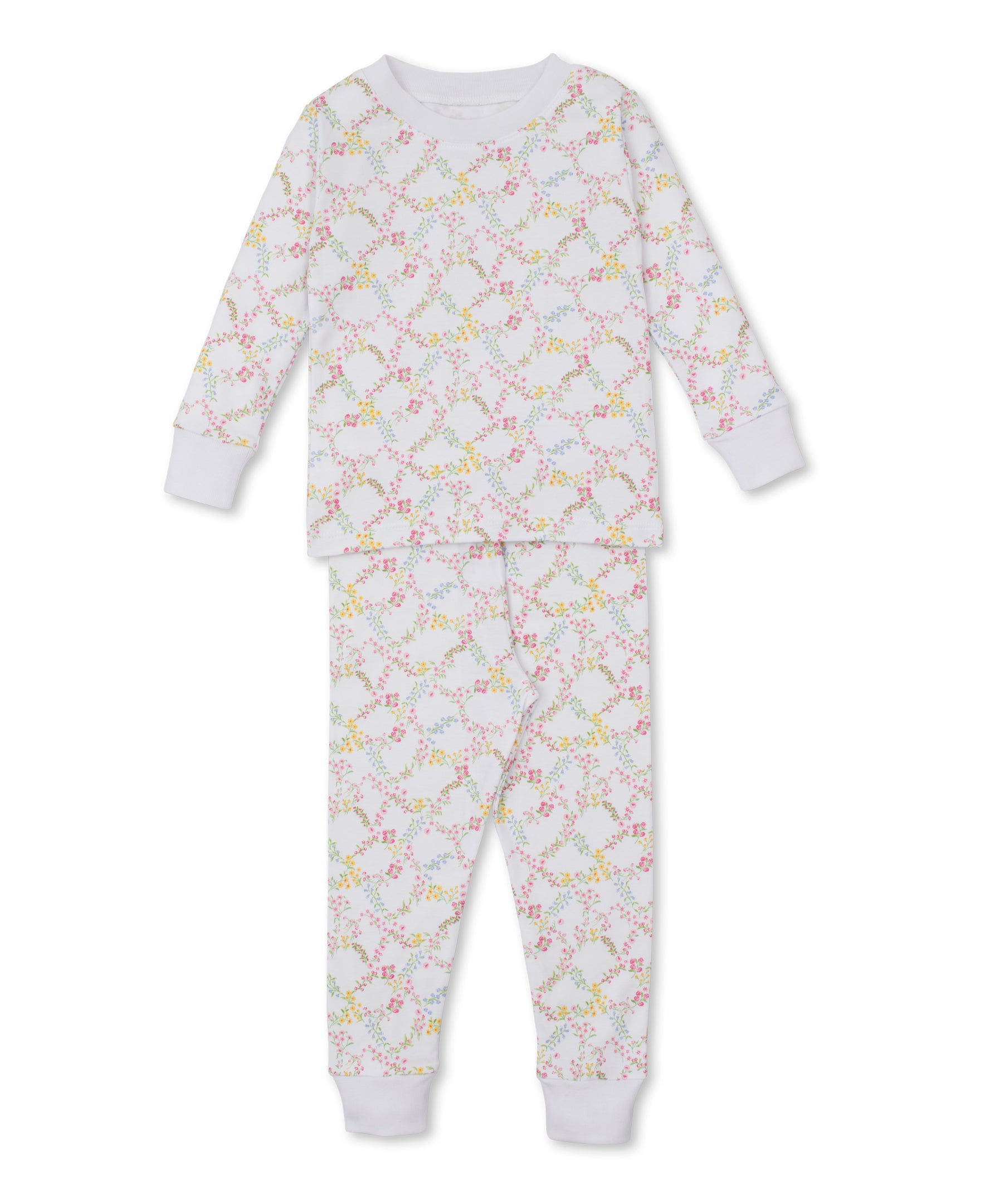 Garden Trellis Toddler Pajama Set - Kissy Kissy