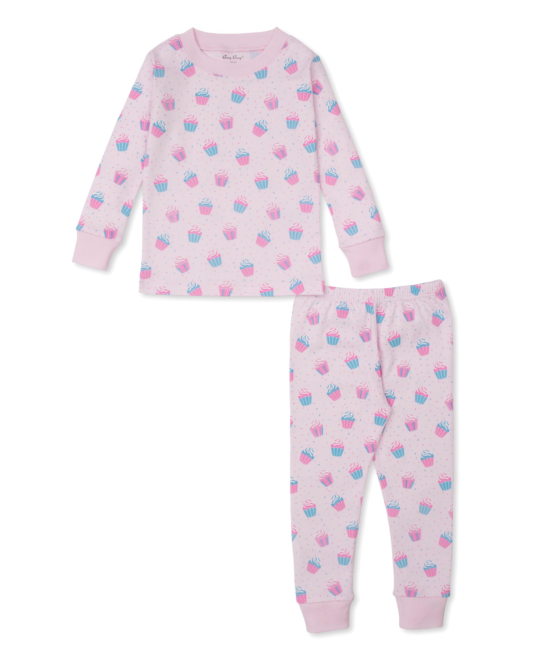 Cupcake Party Toddler Pajama Set - Kissy Kissy