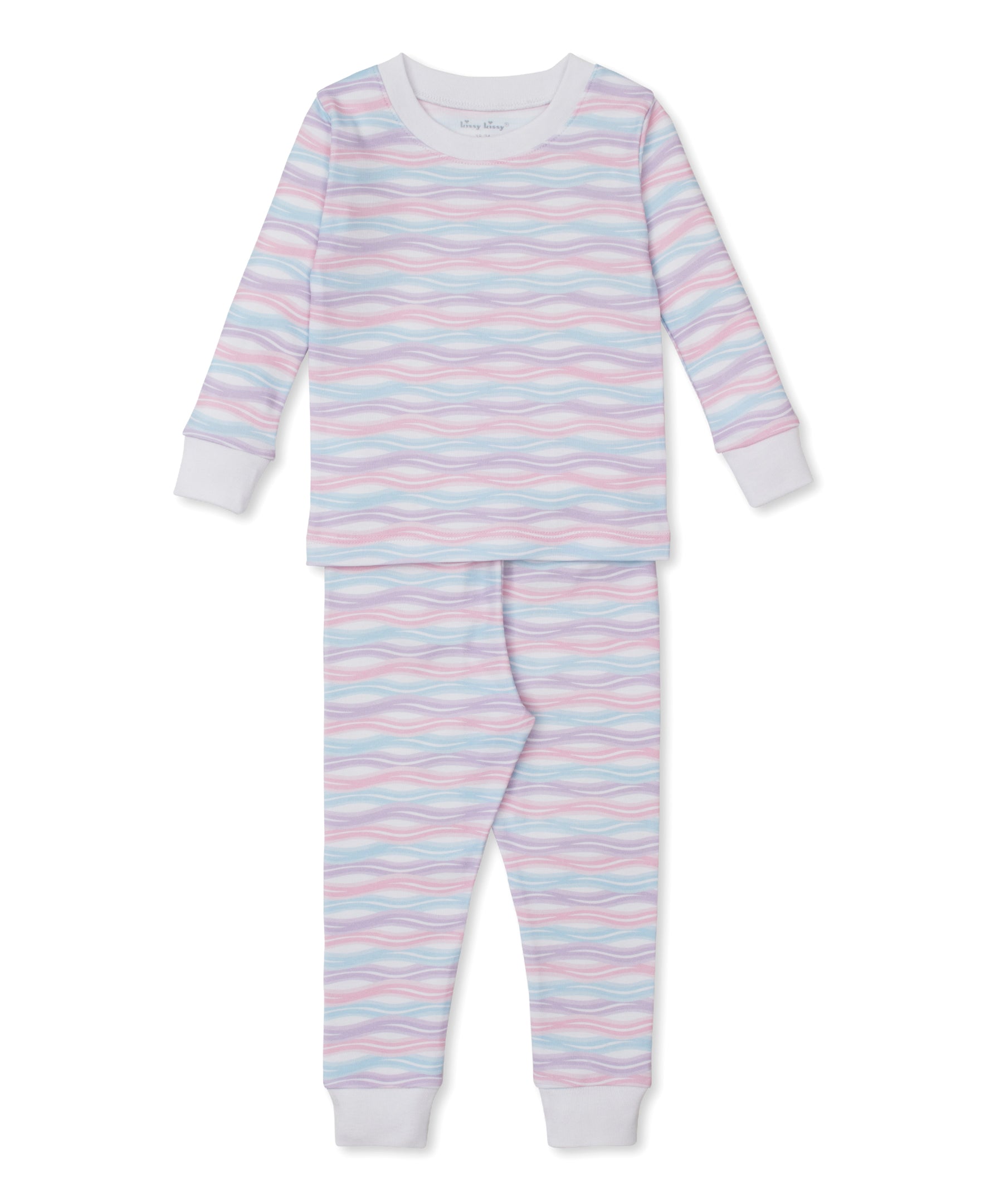 Watercolor Swirls Pajama Set - Kissy Kissy