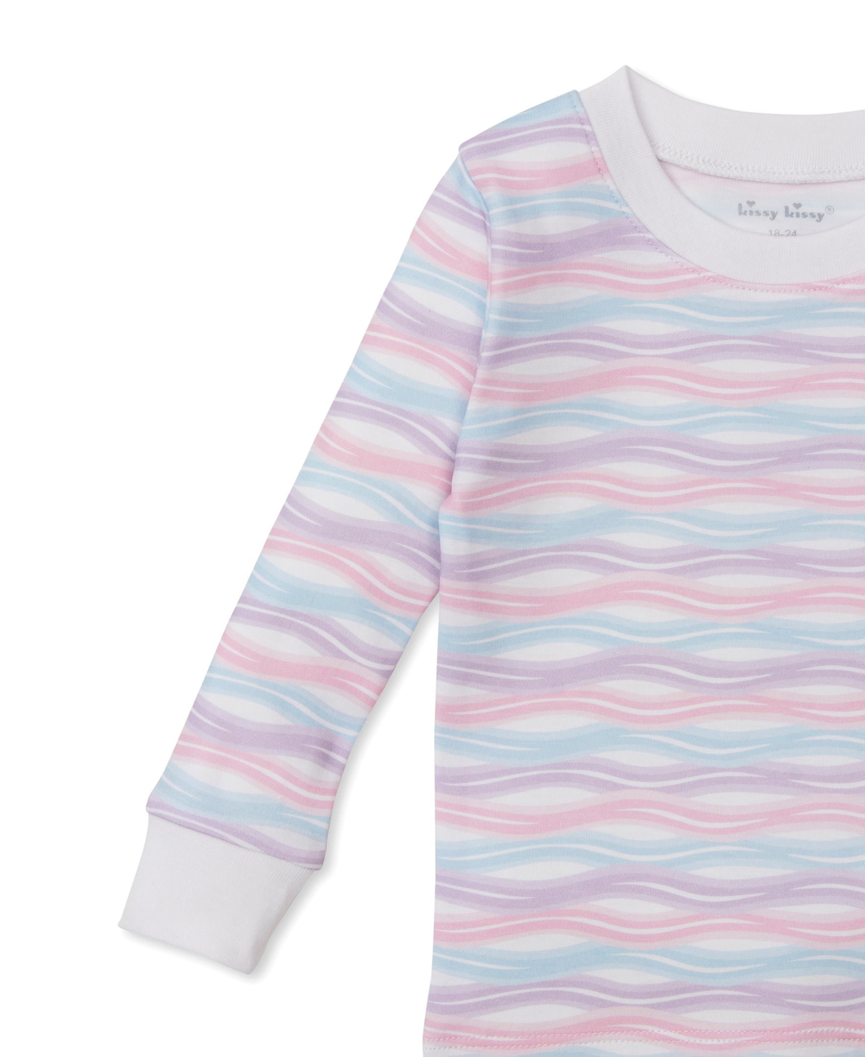 Watercolor Swirls Pajama Set - Kissy Kissy