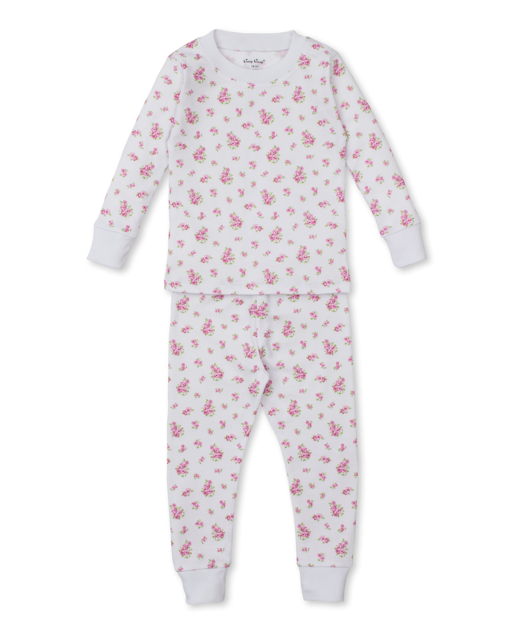 Roses and Blooms Pink Pajama Set - Kissy Kissy