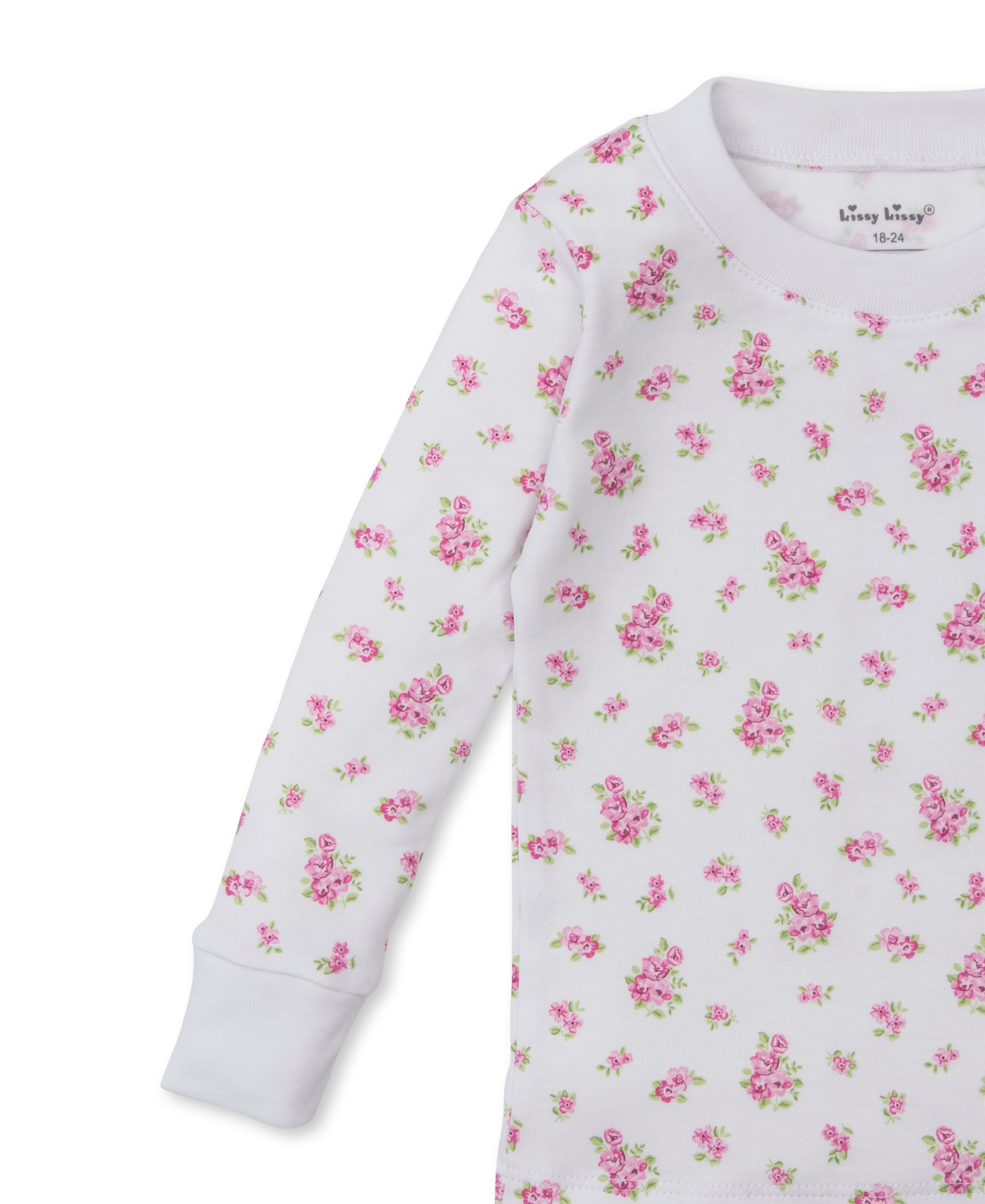 Roses and Blooms Pink Pajama Set - Kissy Kissy