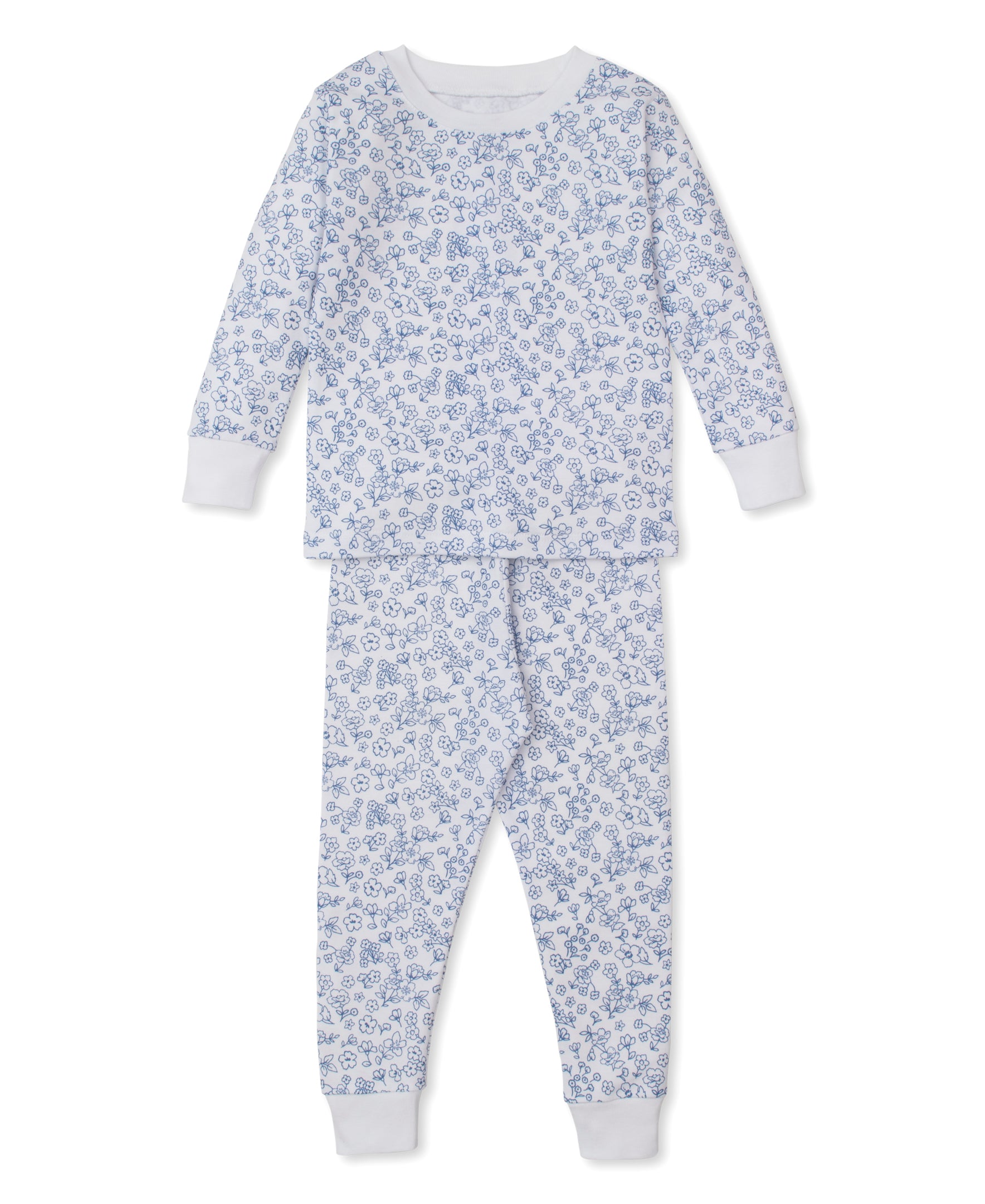 Fall Flowers Toddler Pajama Set - Kissy Kissy
