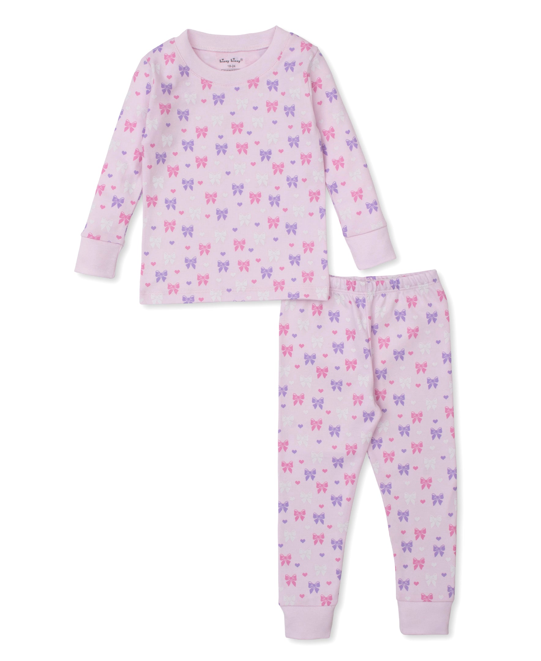 Billowy Bows Pink Pajama Set - Kissy Kissy