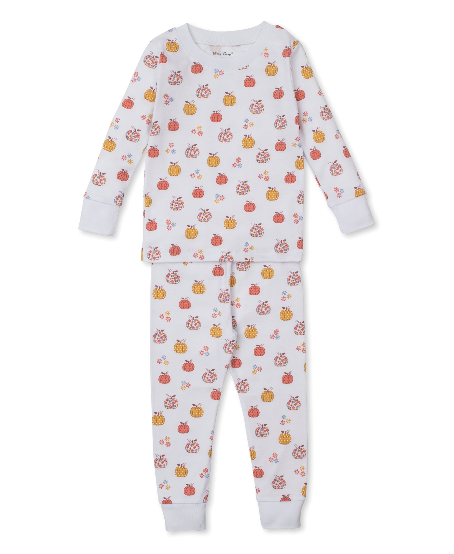 Patchwork Pumpkin Pajama Set - Kissy Kissy