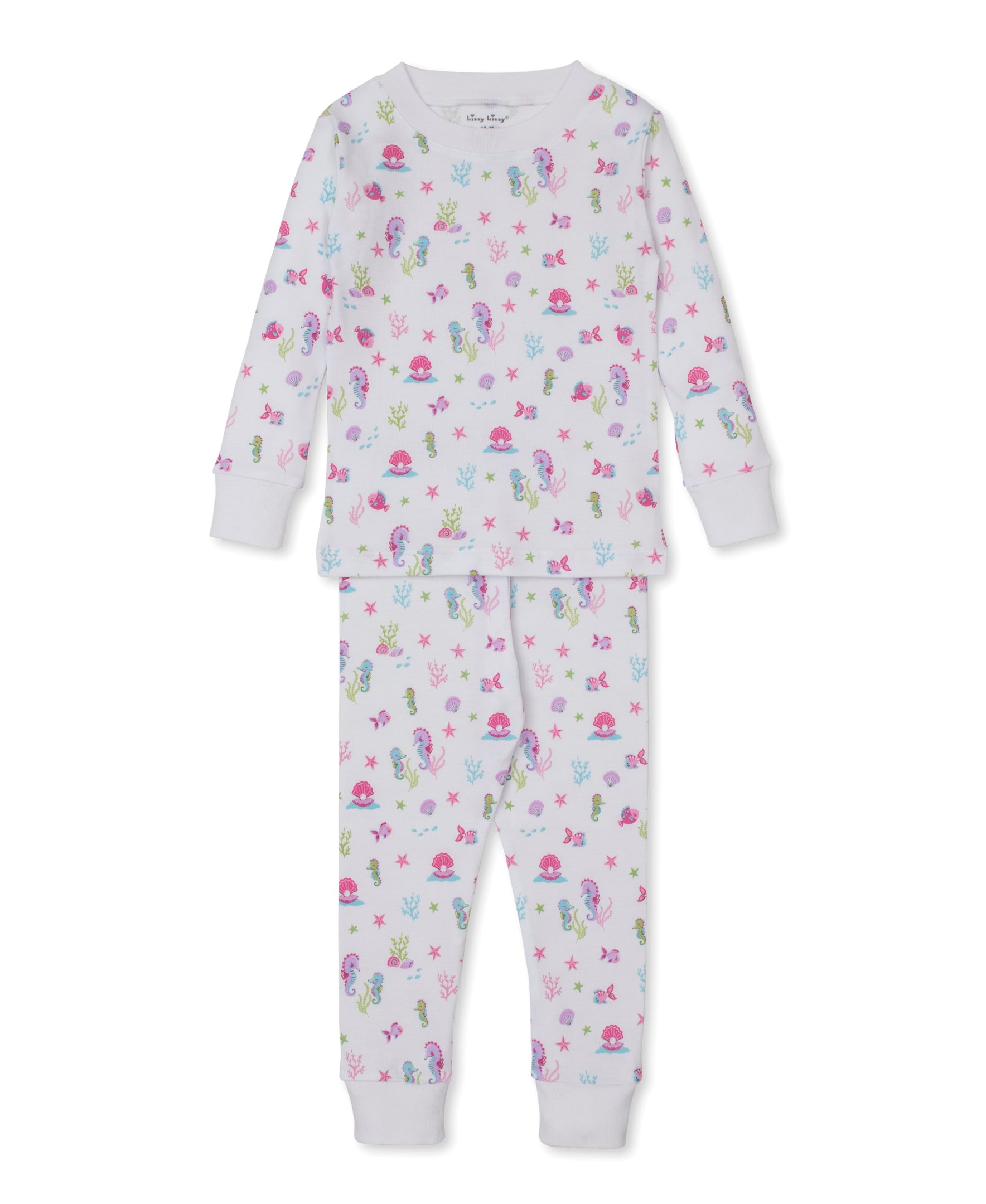Seahorse Surprises Toddler Pajama Set - Kissy Kissy