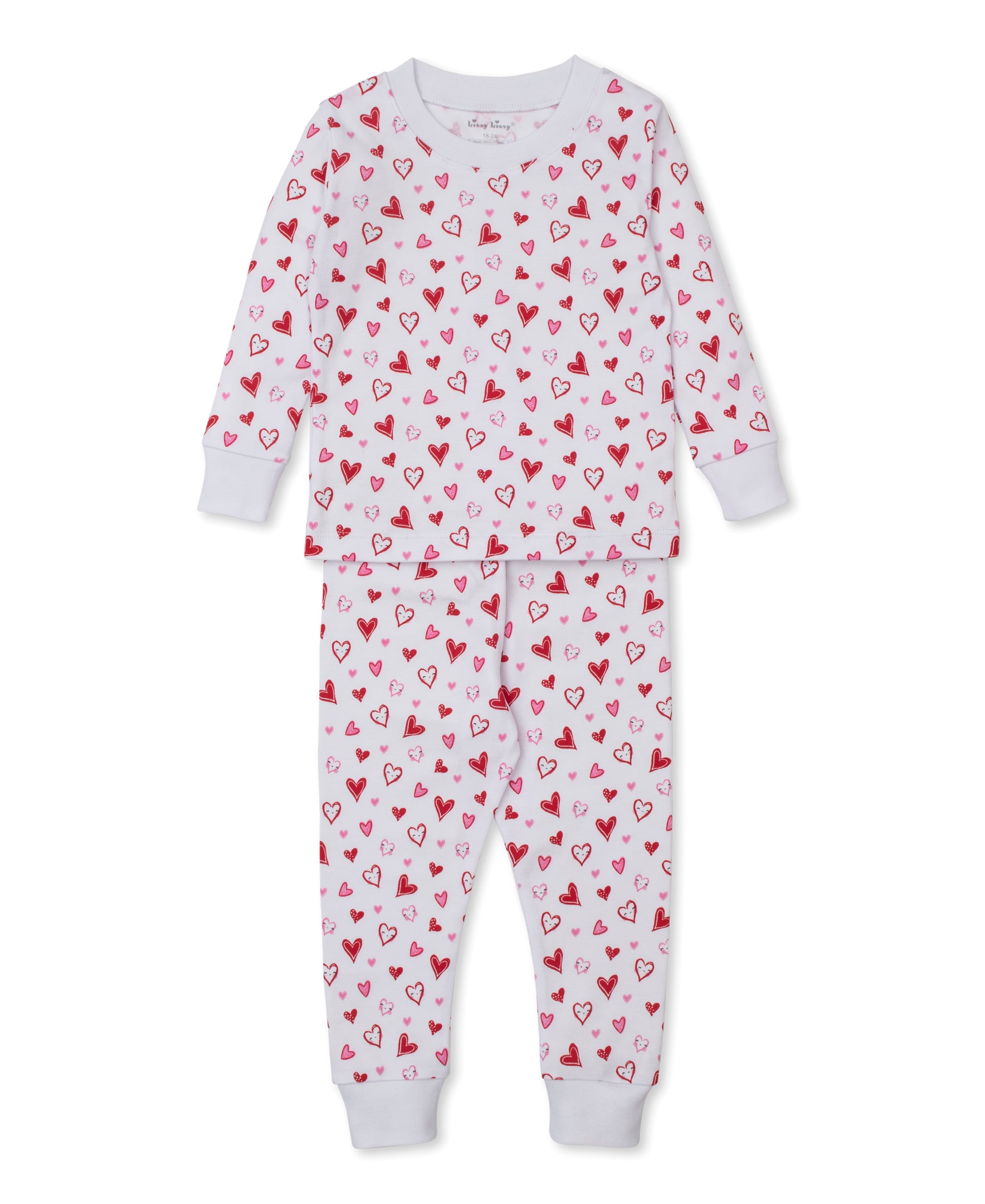 Hearts Galore Toddler Pajama Set
