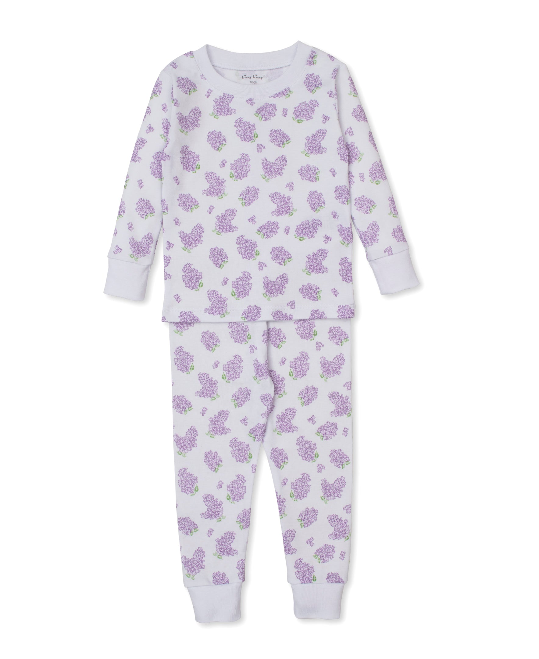 Lilac Love Lilac Toddler Pajama Set - Kissy Kissy