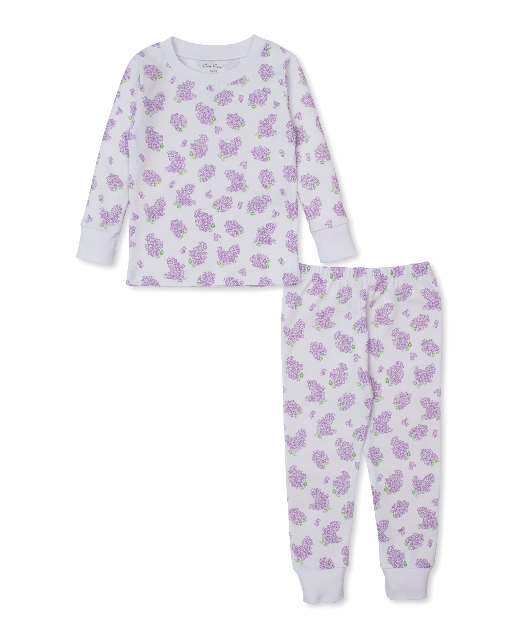 Lilac Love Lilac Toddler Pajama Set - Kissy Kissy