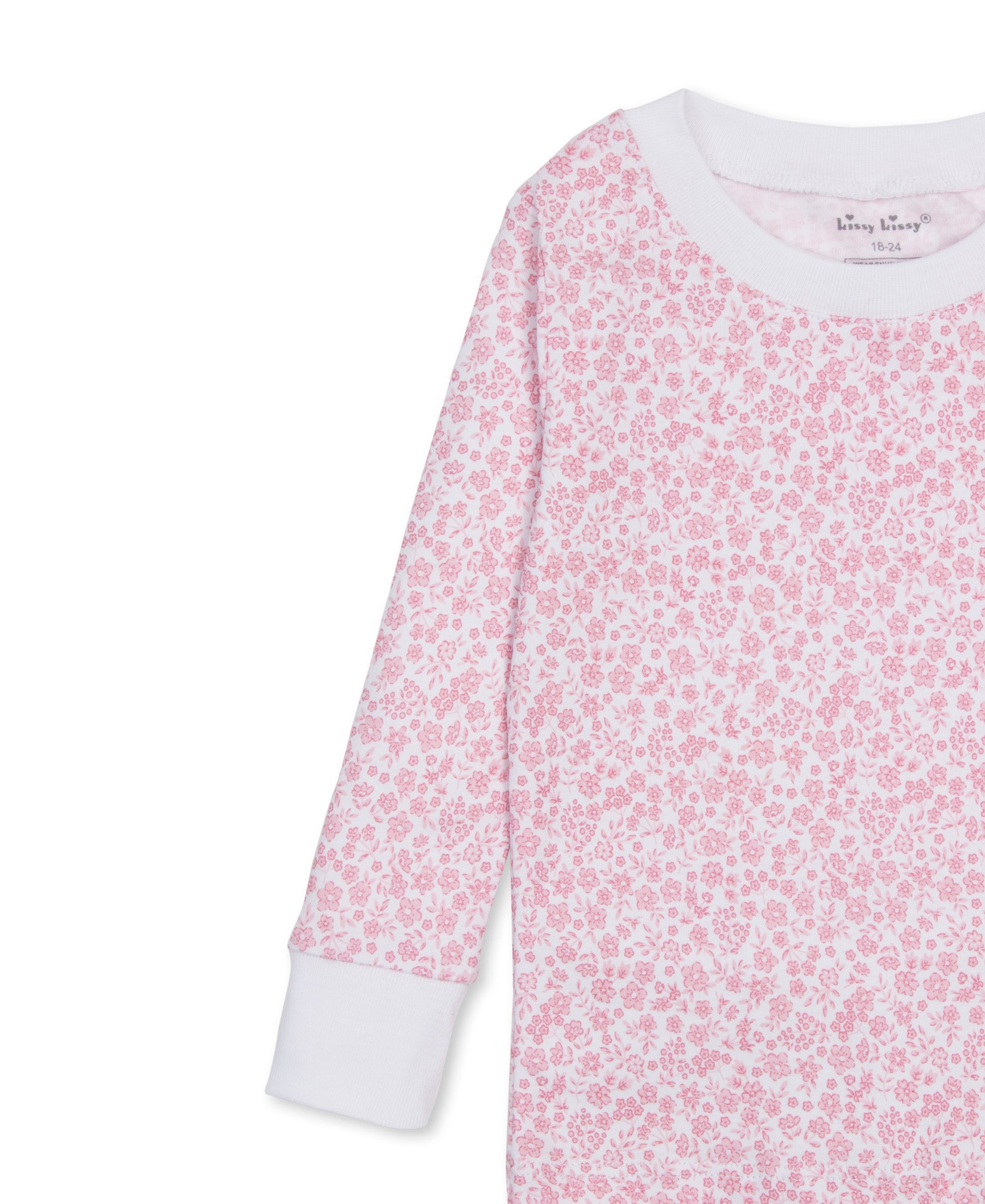 Fall Blooms Pink Toddler Pajama Set - Kissy Kissy