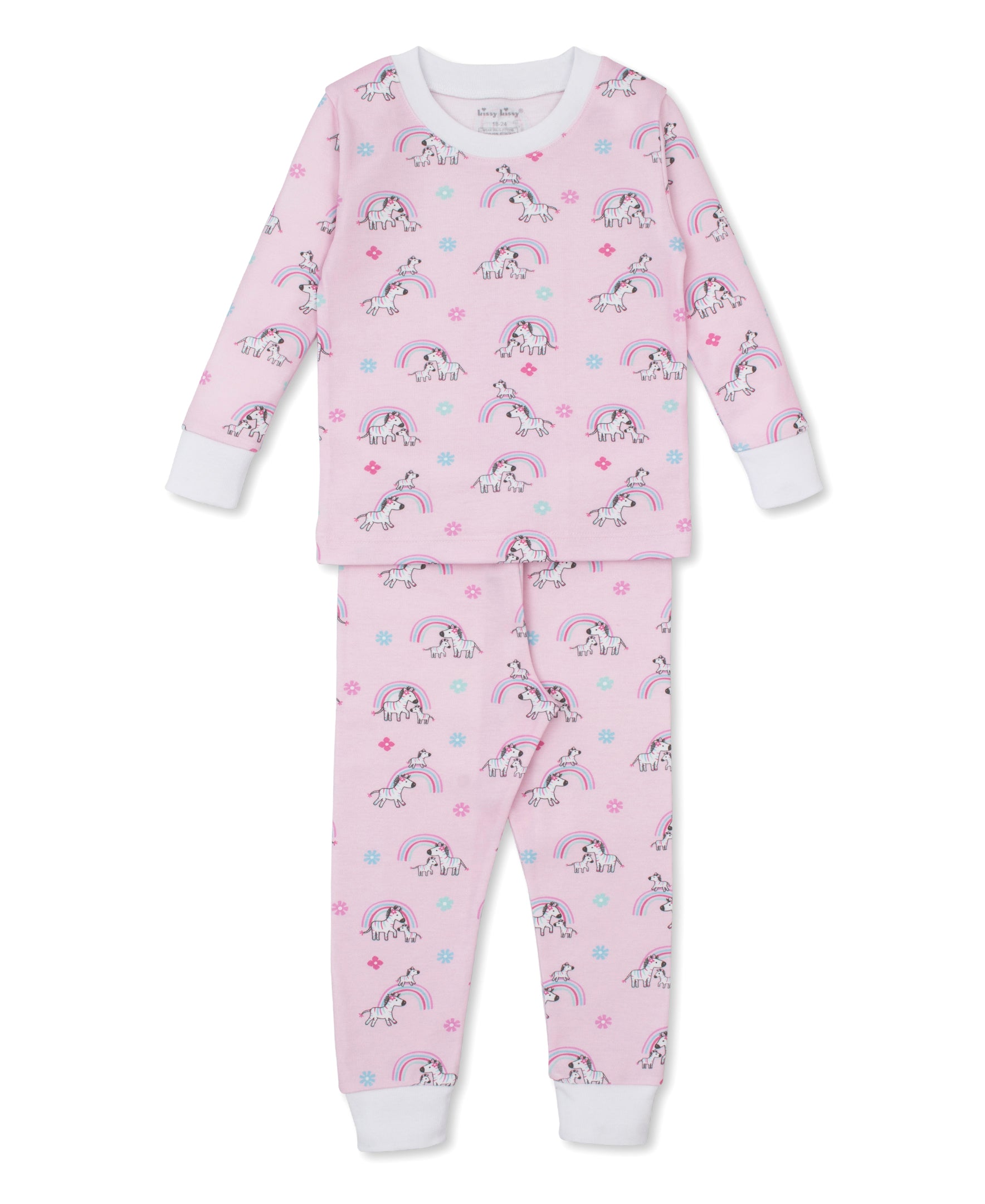 Zebra Summer Fun Pajama Set - Kissy Kissy