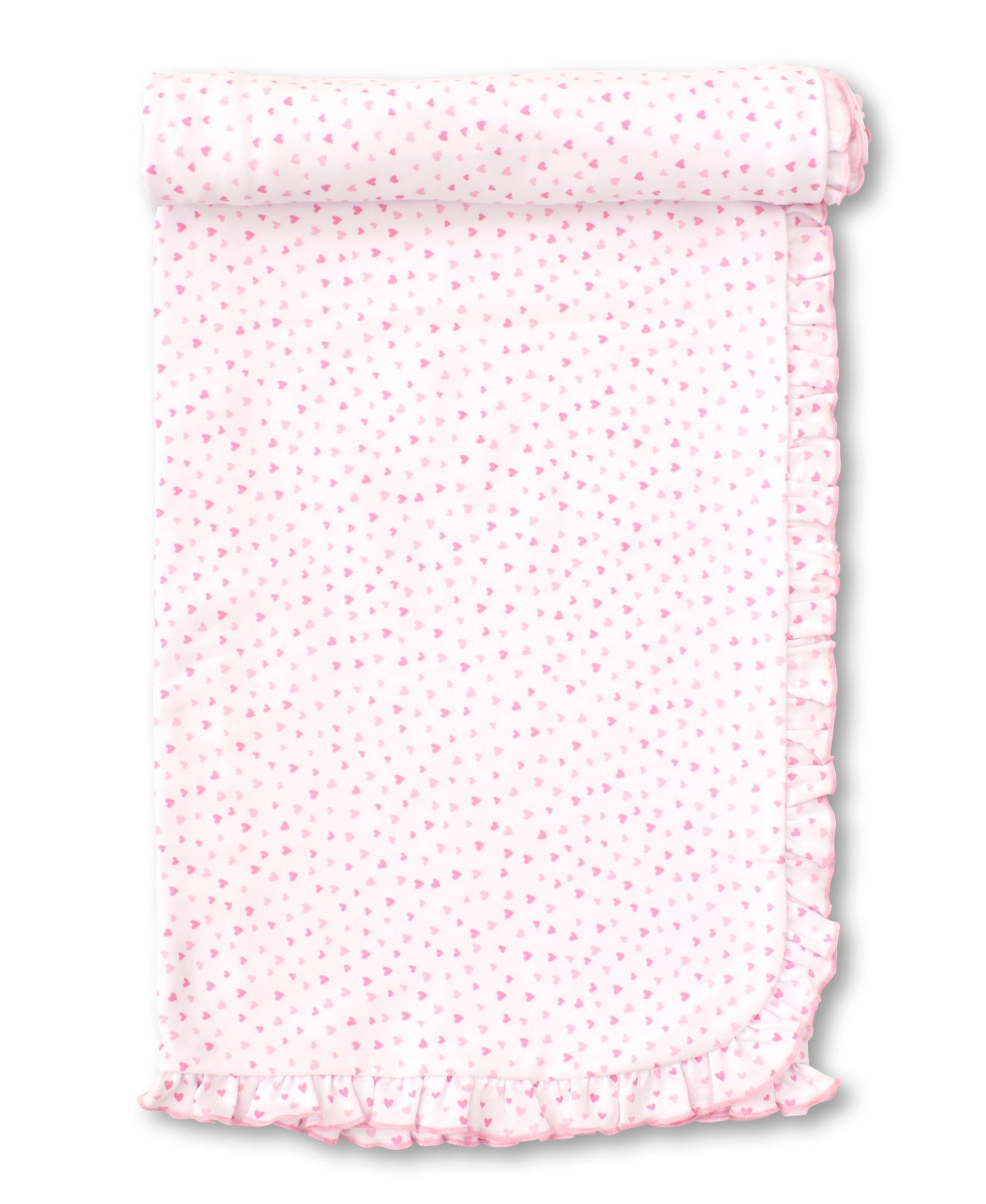 Kissy Sweethearts White Blanket - Kissy Kissy