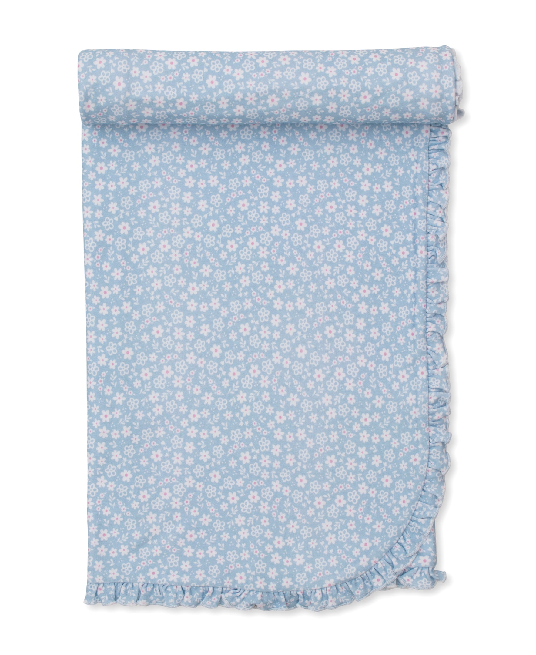 Fall in Bloom Blue Blanket - Kissy Kissy