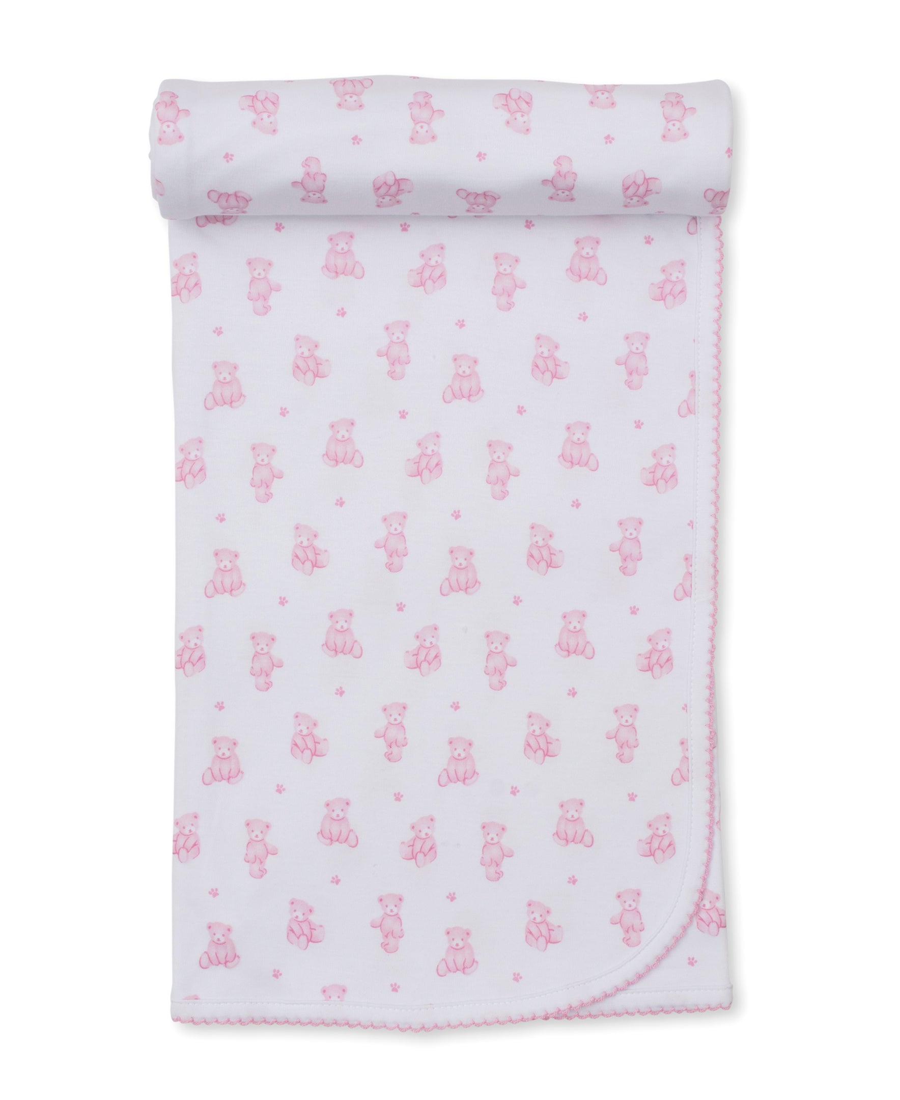 Teddy Bear Time Pink Blanket - Kissy Kissy