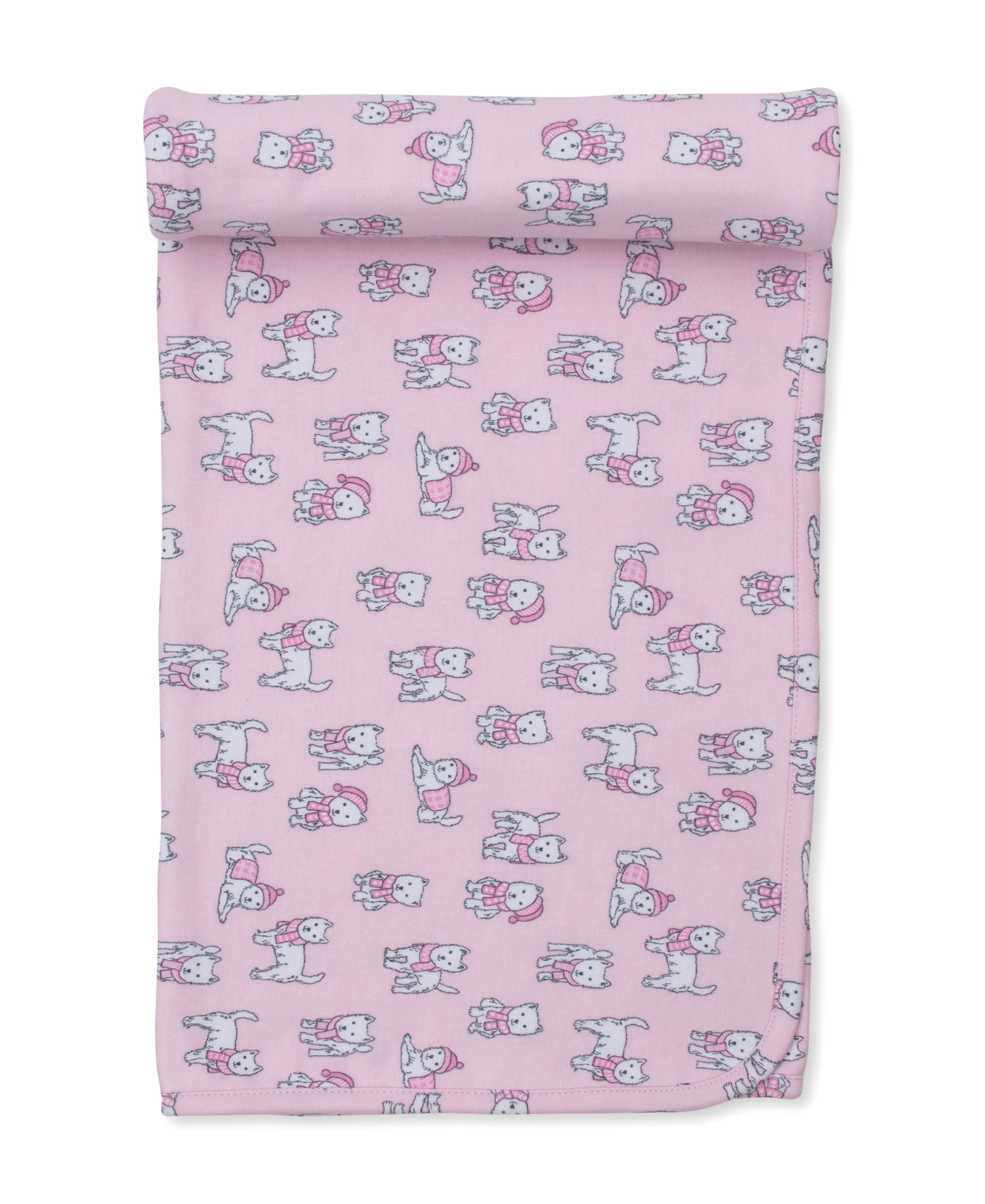 Pack of Pups Pink Blanket - Kissy Kissy