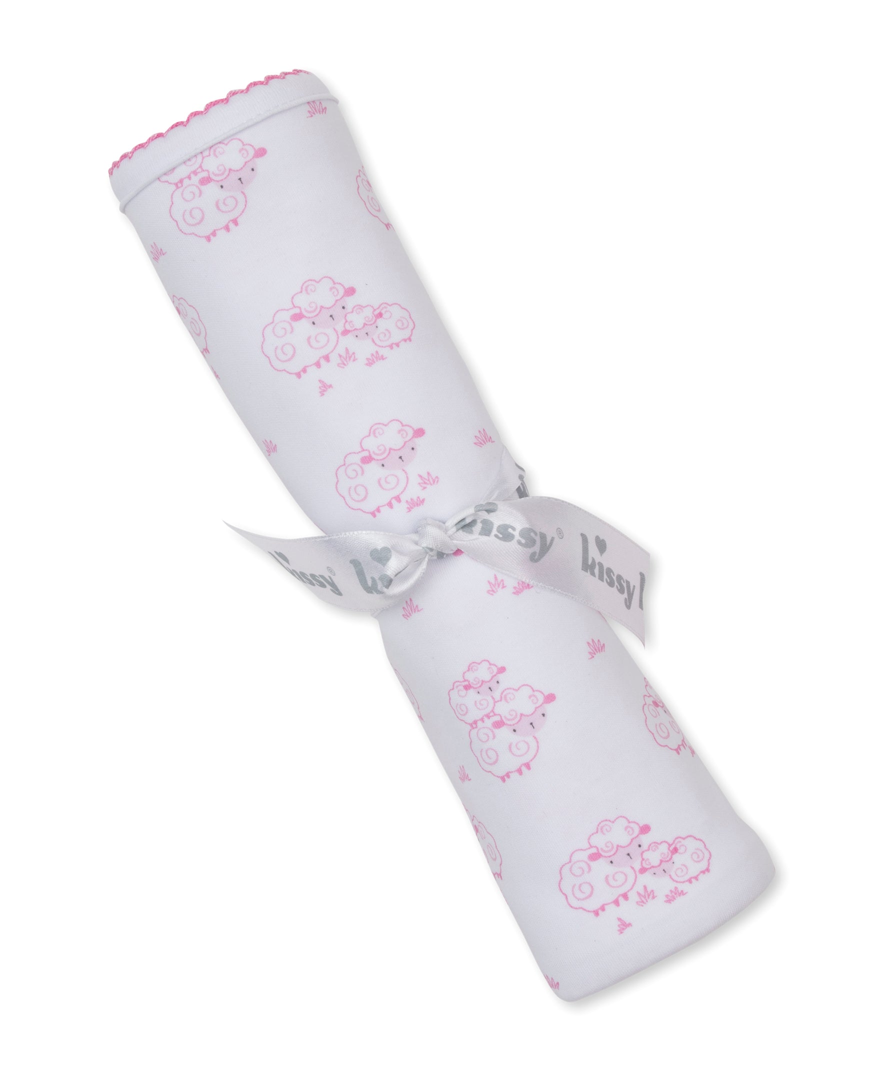 Sweet Sheep Pink Blanket