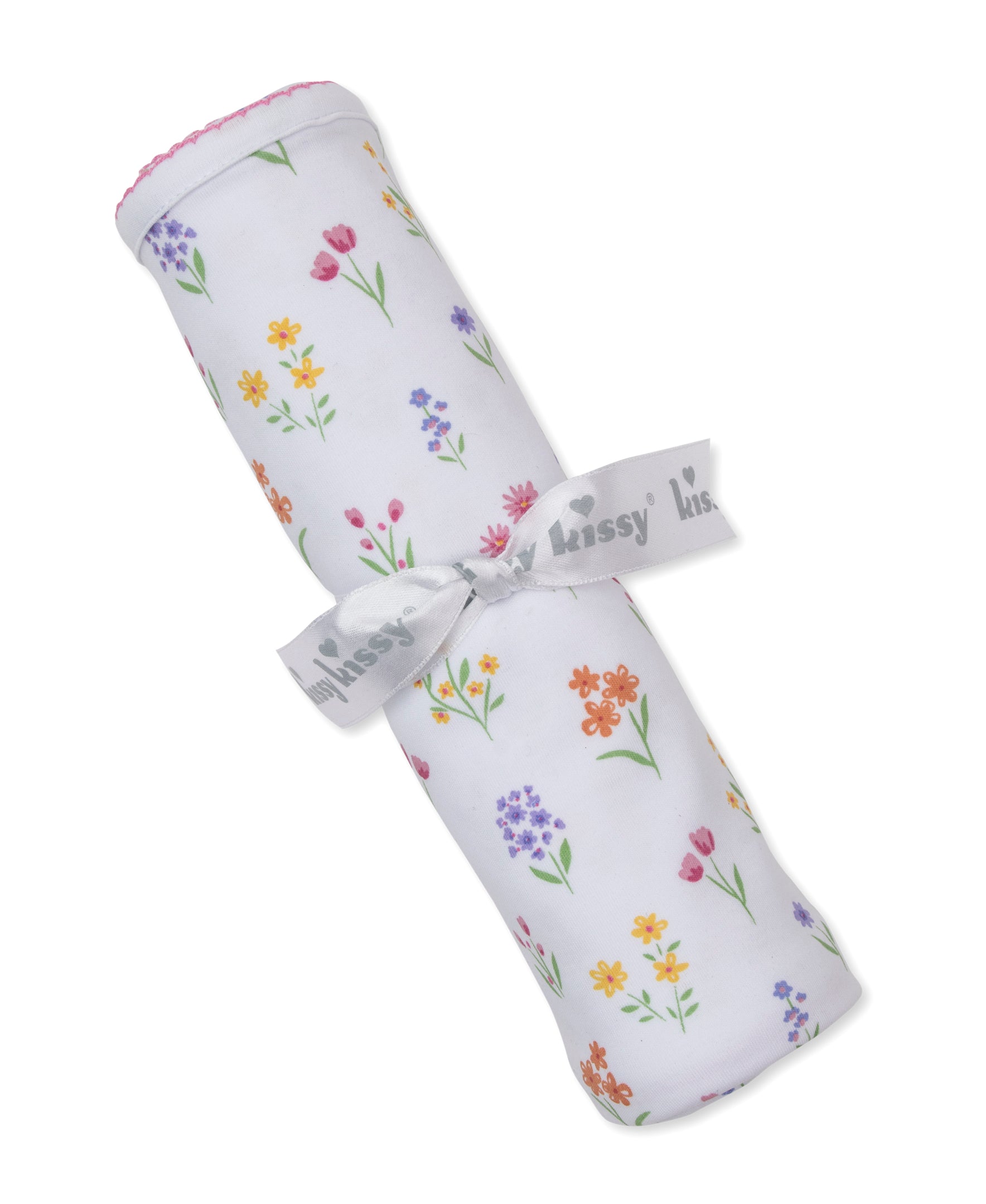 Summer Wildflowers White Blanket