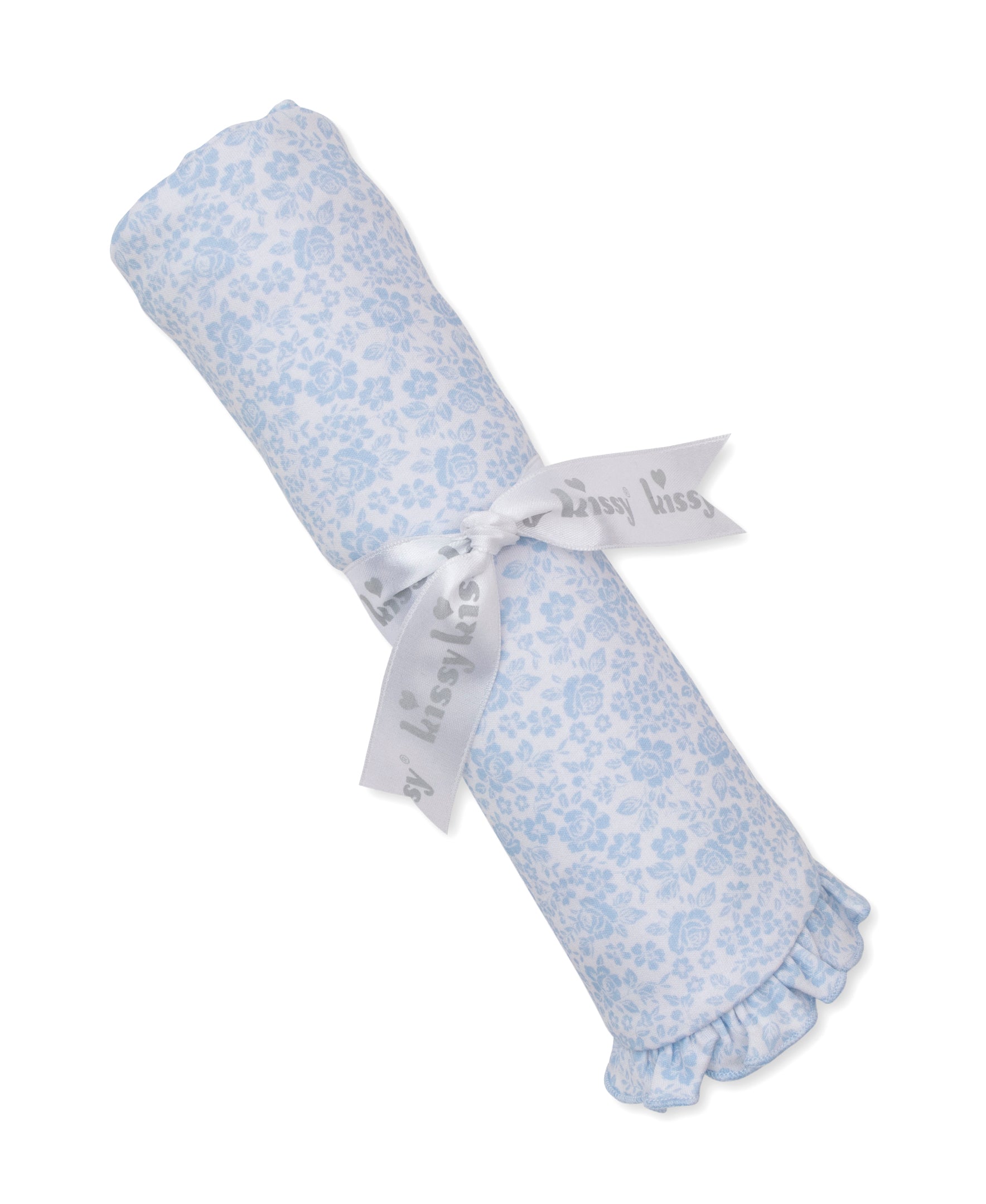 Country Gardens Blue Blanket