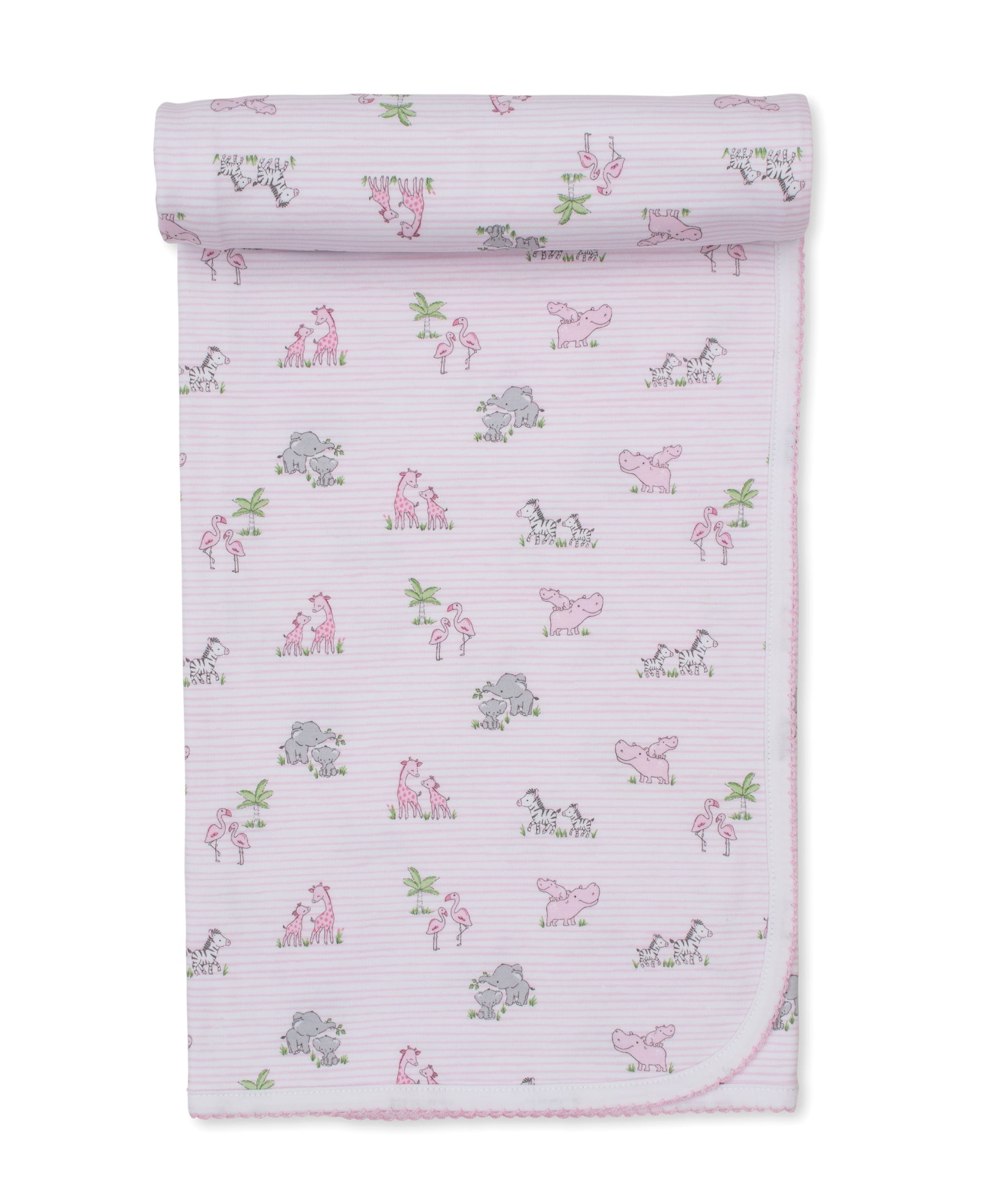 Safari Party Pink Blanket - Kissy Kissy