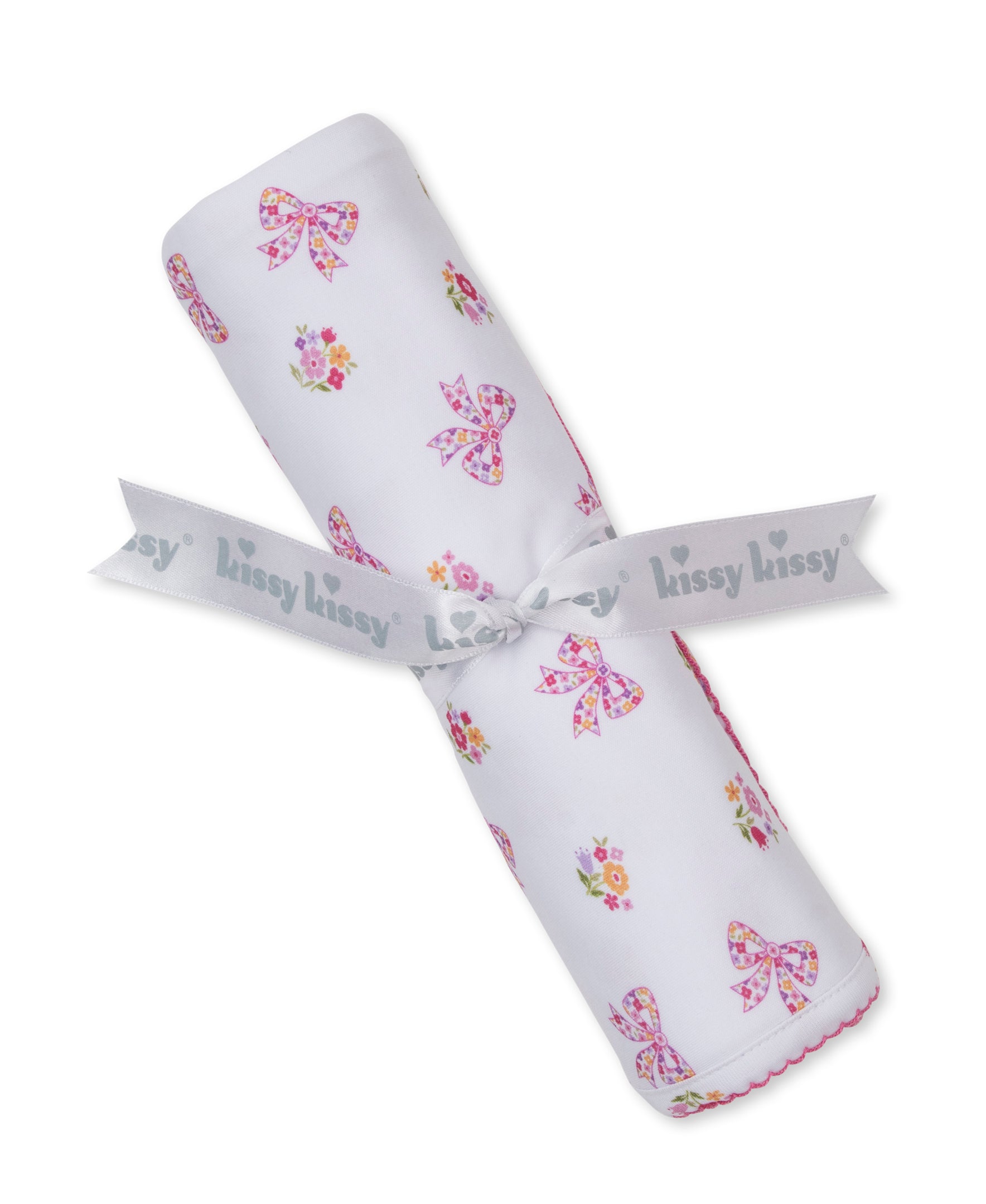 Blossoming Bows Blanket - Kissy Kissy