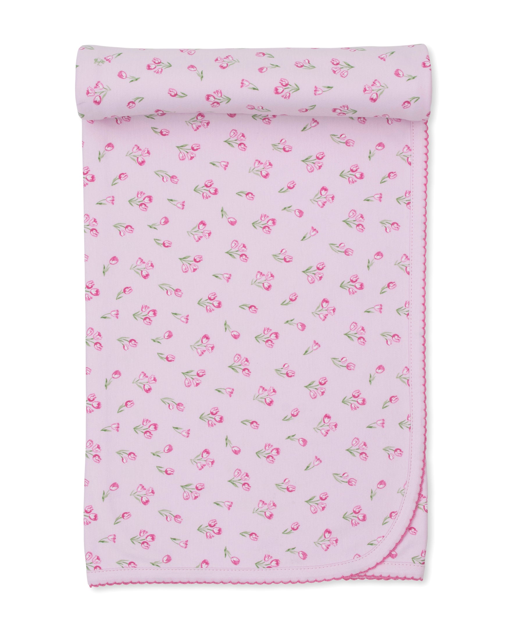Timeless Tulips Pink Blanket