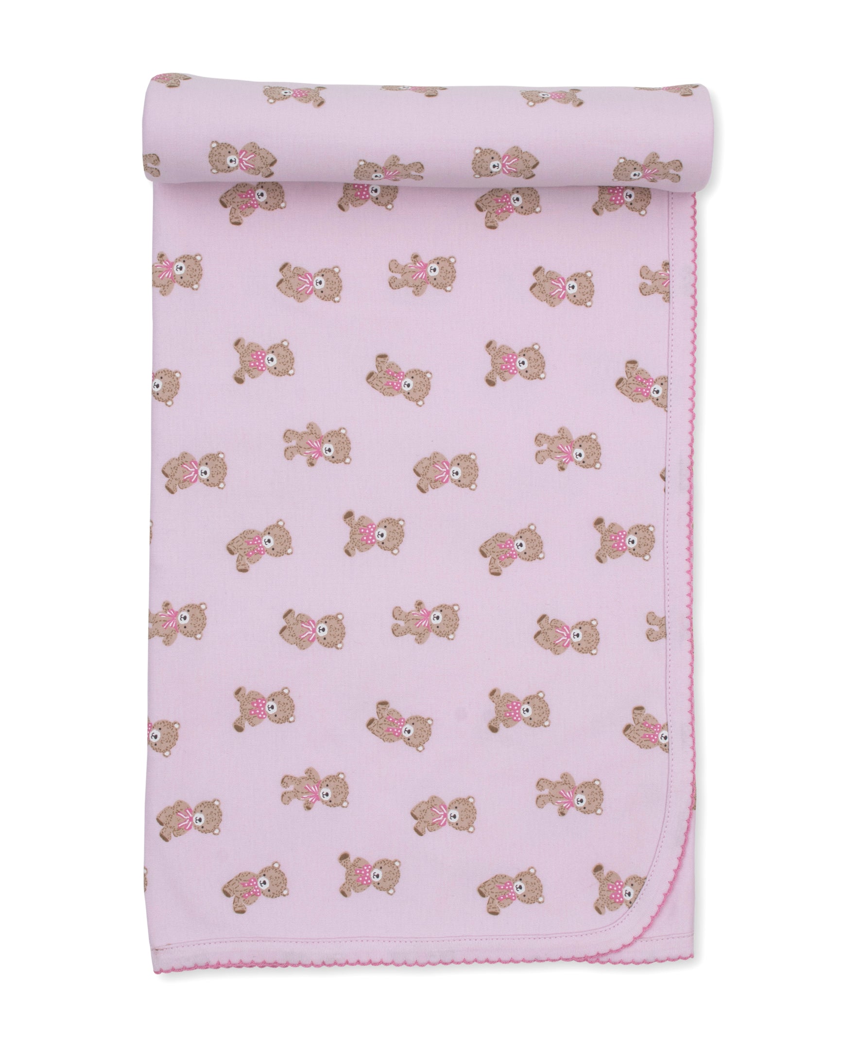 Teddy Bear Club Pink Blanket