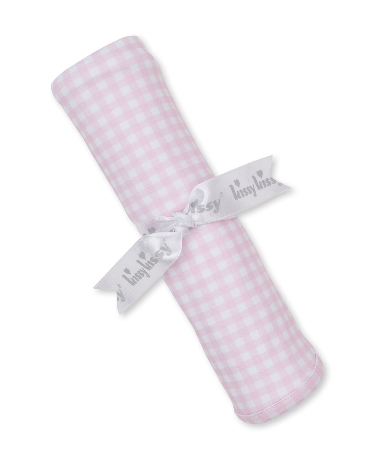 Gingham Traditions Pink Blanket - Kissy Kissy
