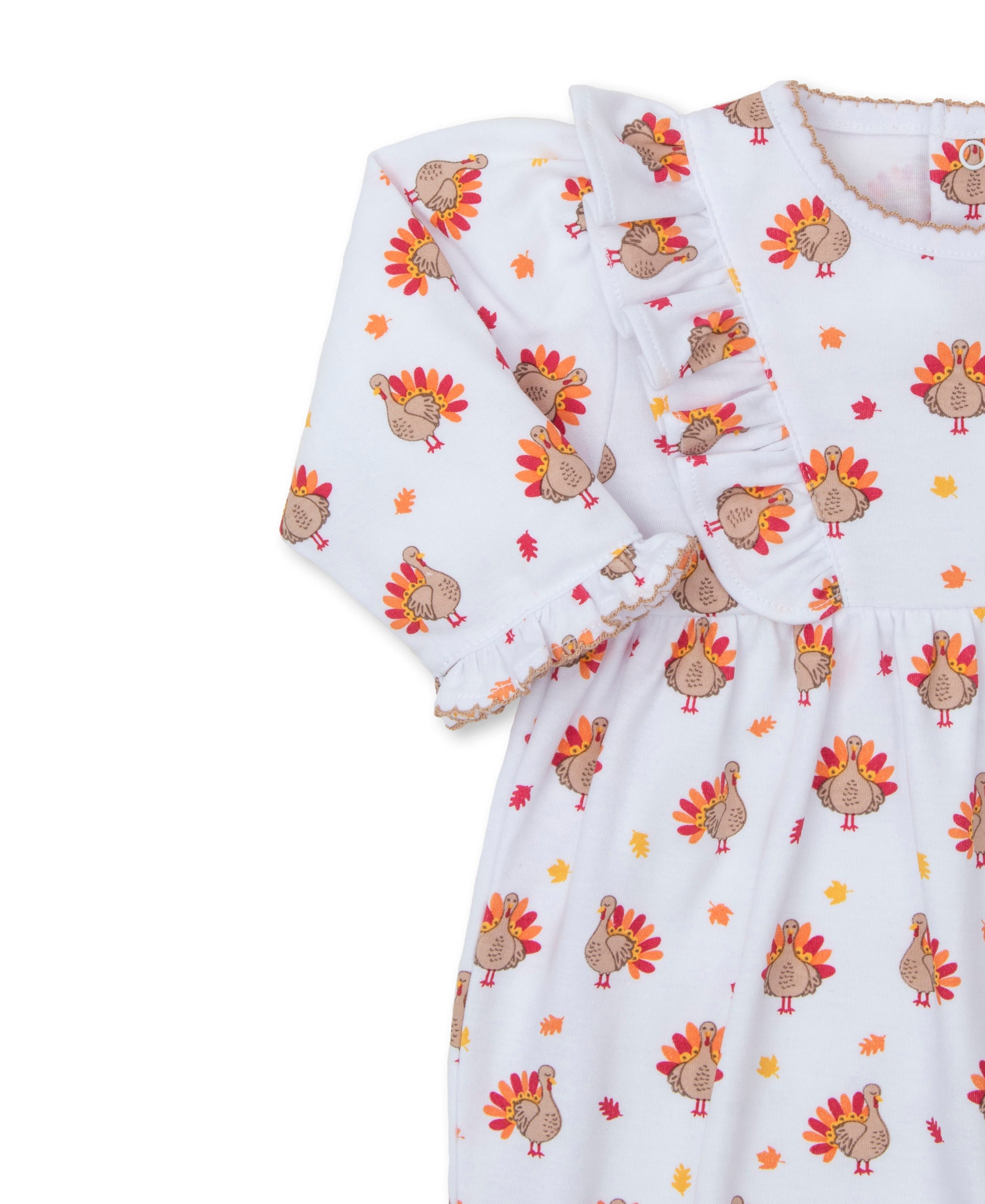 Turkey Time Ruffle Playsuit - Kissy Kissy