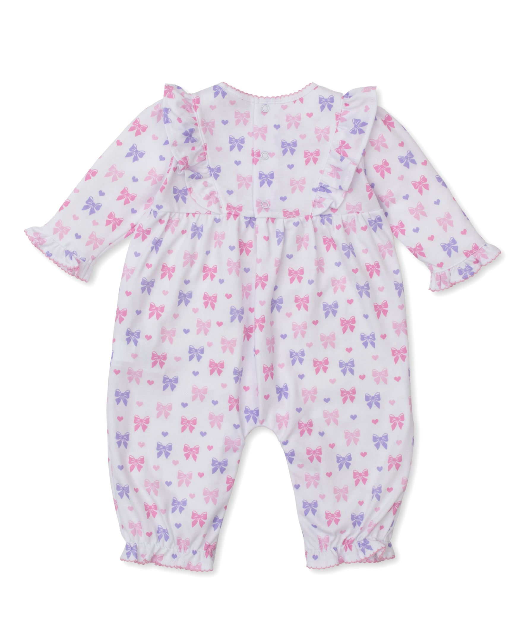 Billowy Bows White Playsuit - Kissy Kissy