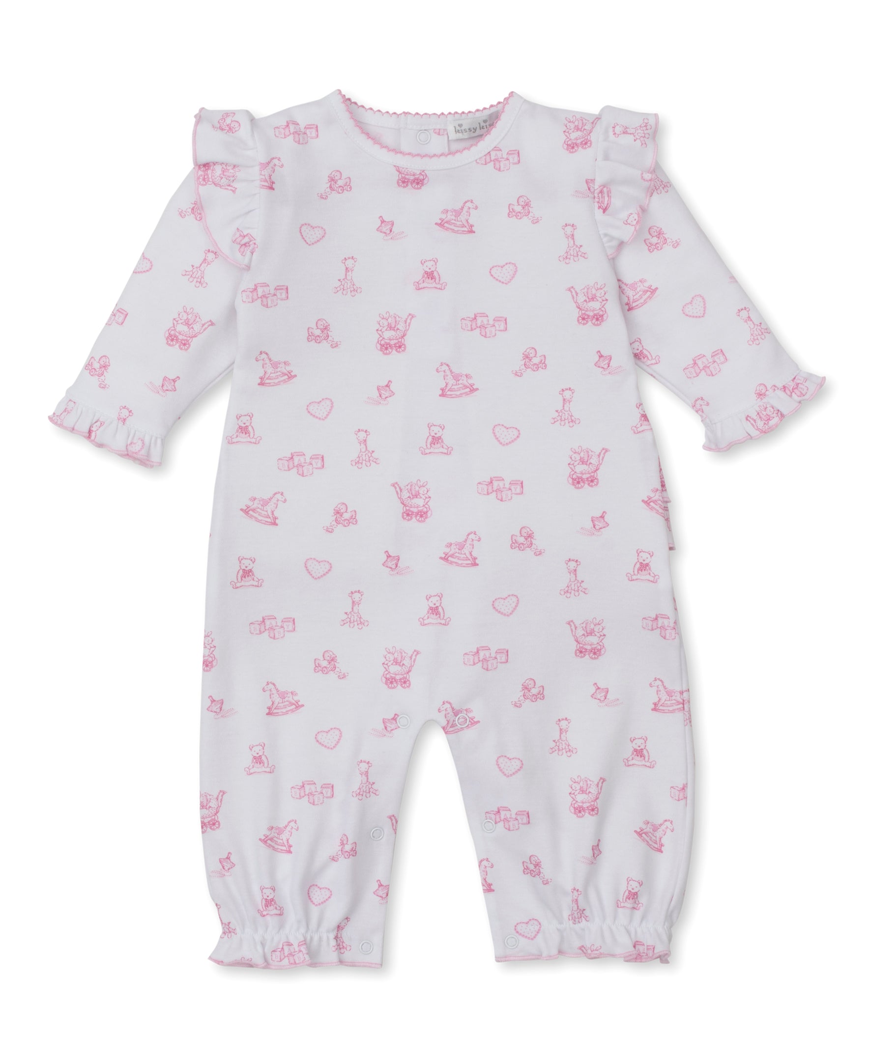 Vintage Toy Treasures Pink Playsuit - Kissy Kissy