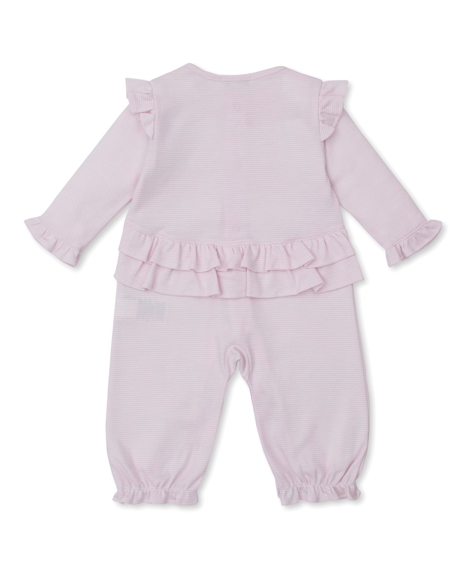 Forest Fanfare Pink Stripe Playsuit - Kissy Kissy