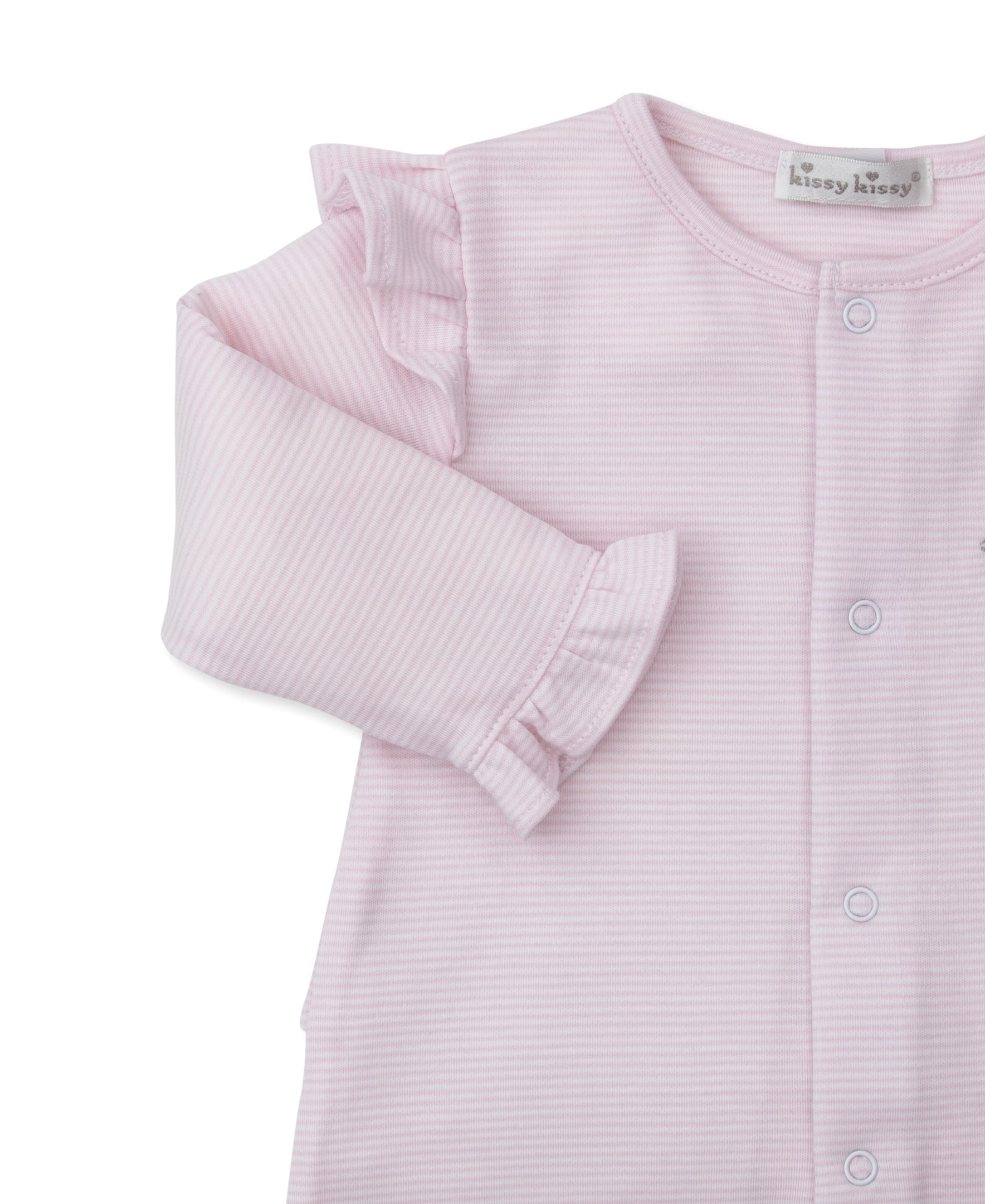 Forest Fanfare Pink Stripe Playsuit - Kissy Kissy