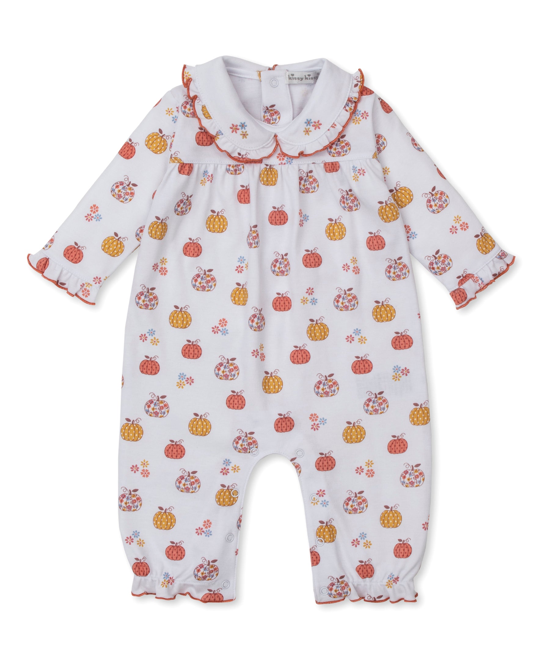Patchwork Pumpkin Playsuit - Kissy Kissy