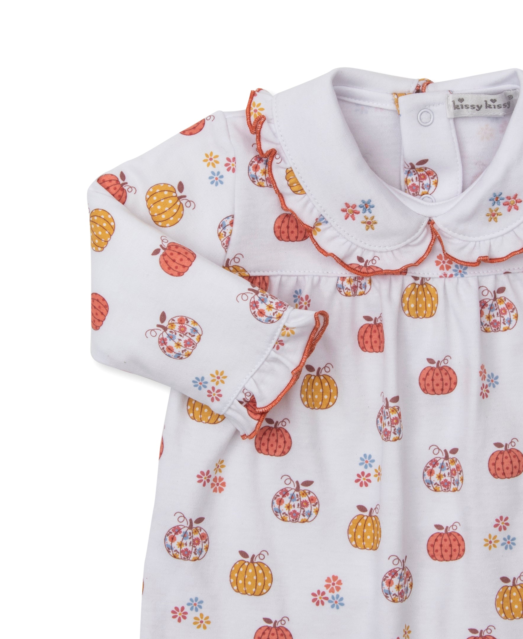 Patchwork Pumpkin Playsuit - Kissy Kissy
