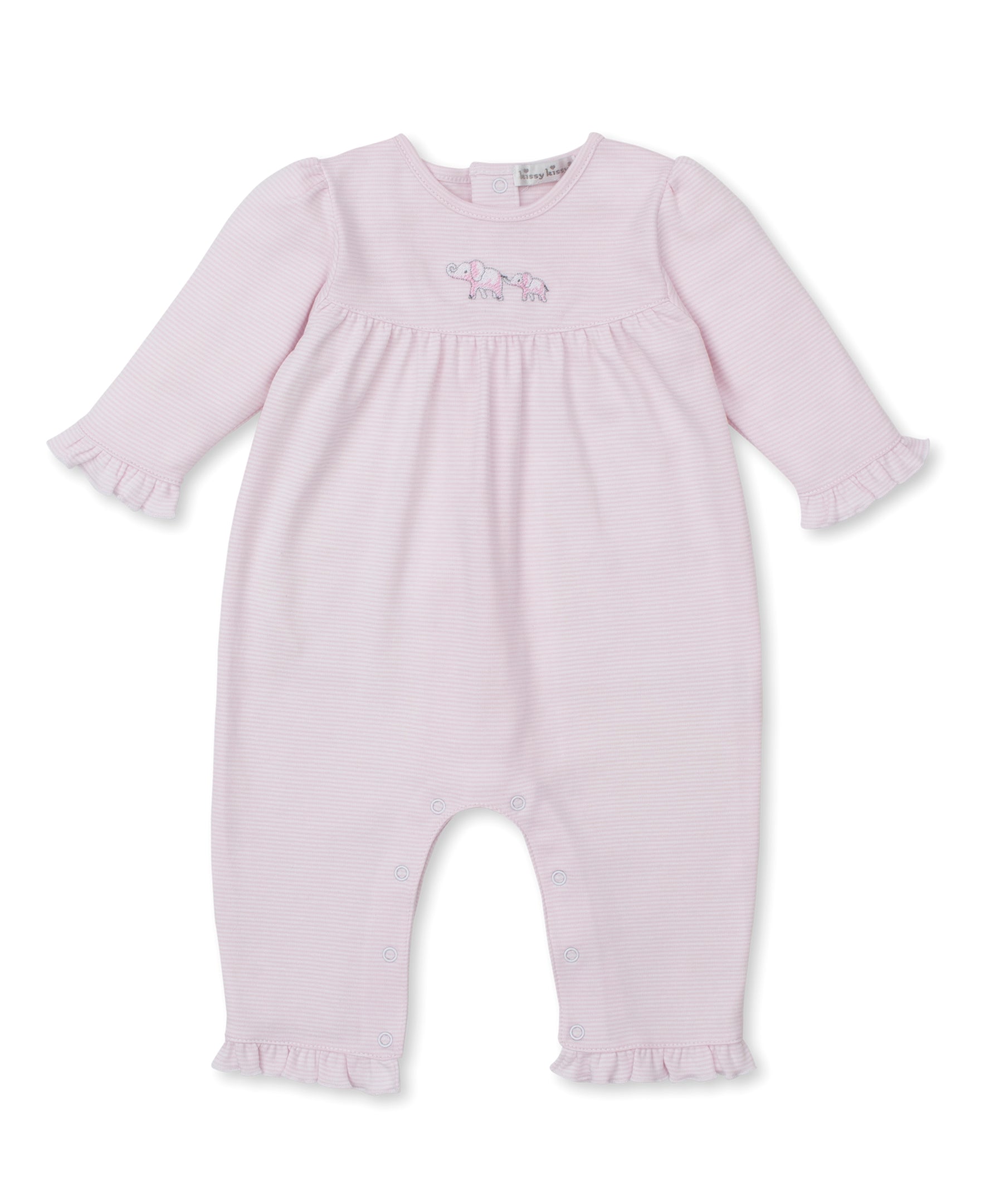 Pink Jungle Safari Stripe Playsuit - Kissy Kissy
