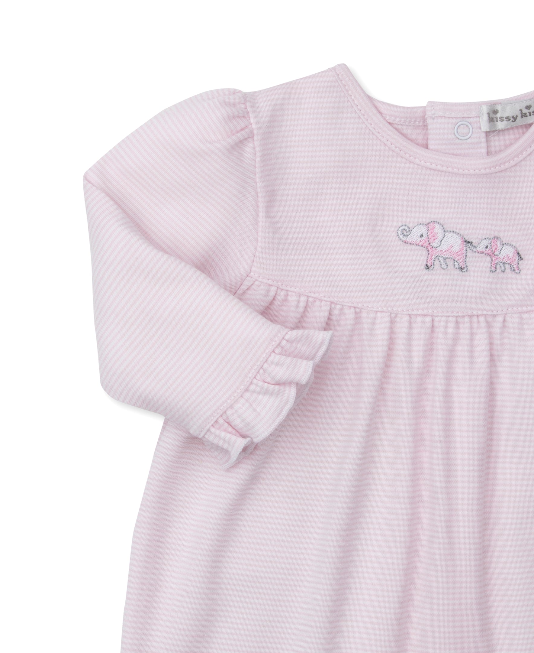 Pink Jungle Safari Stripe Playsuit - Kissy Kissy