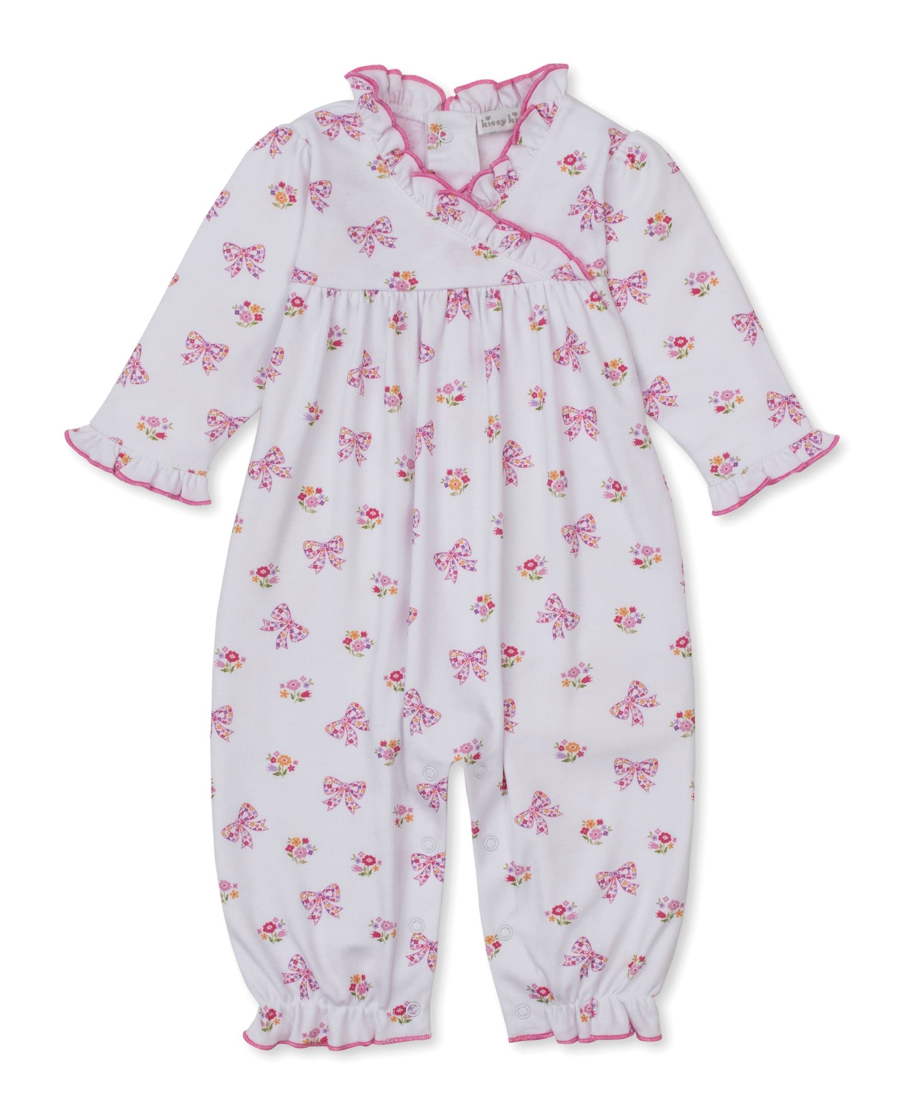 Blossoming Bows Playsuit - Kissy Kissy