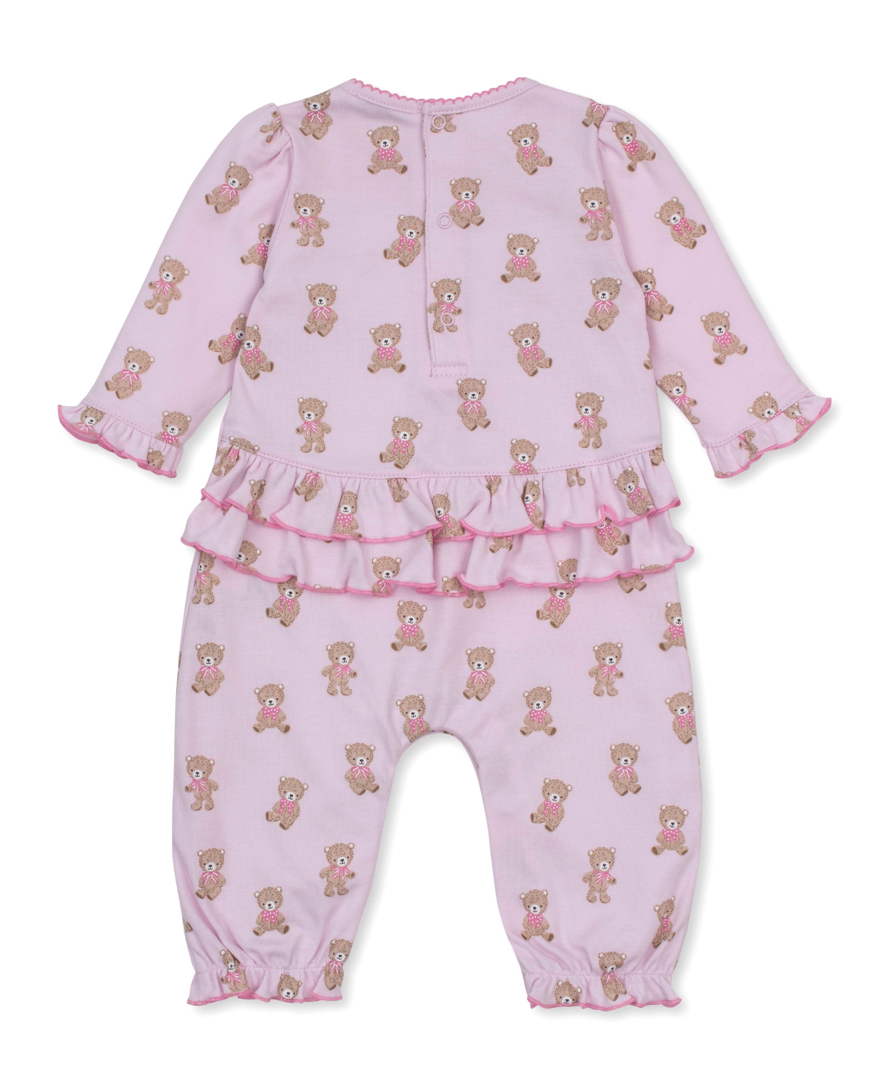 Teddy Bear Club Pink Ruffle Playsuit