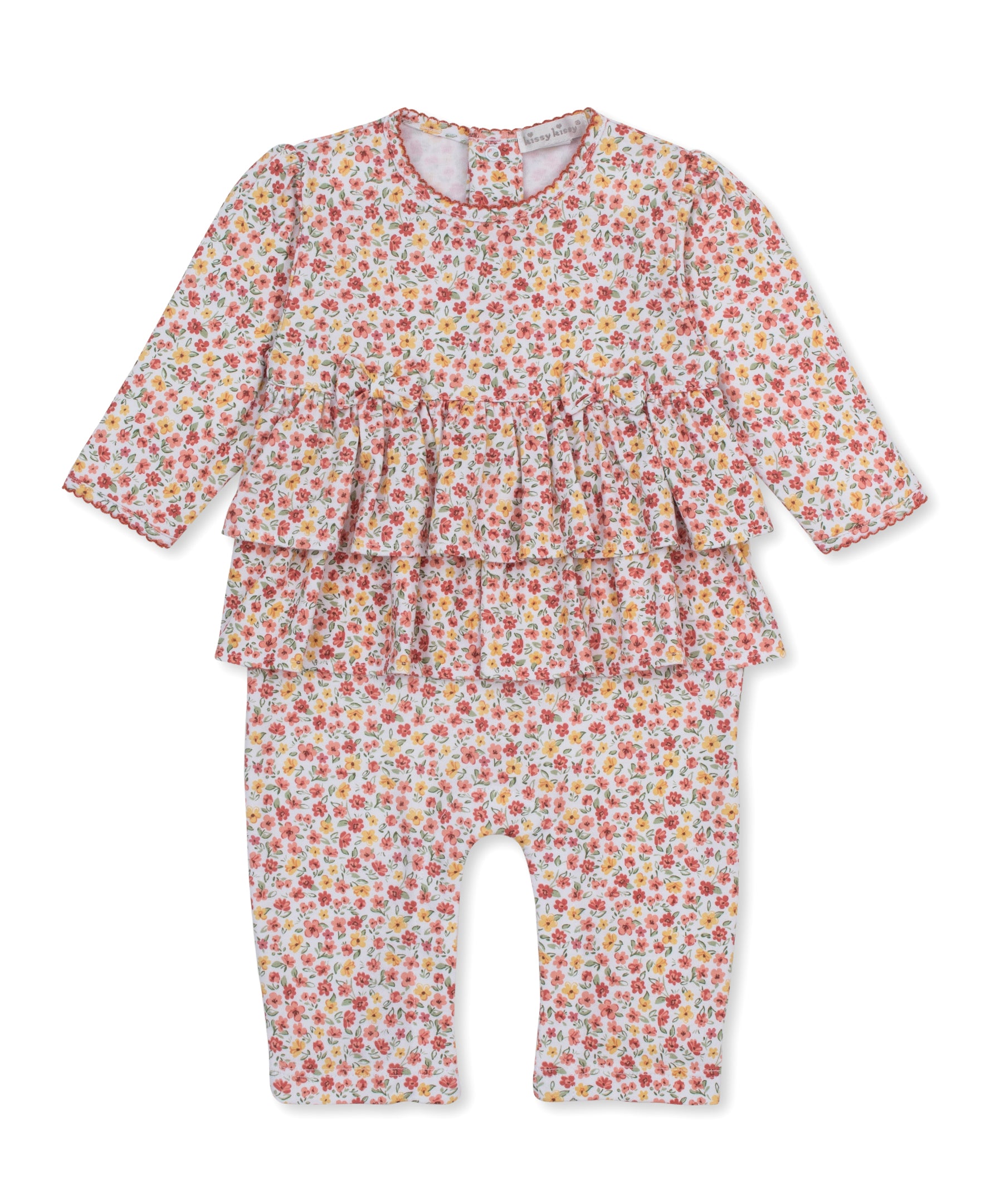 Fall Floral Garden Floral Playsuit