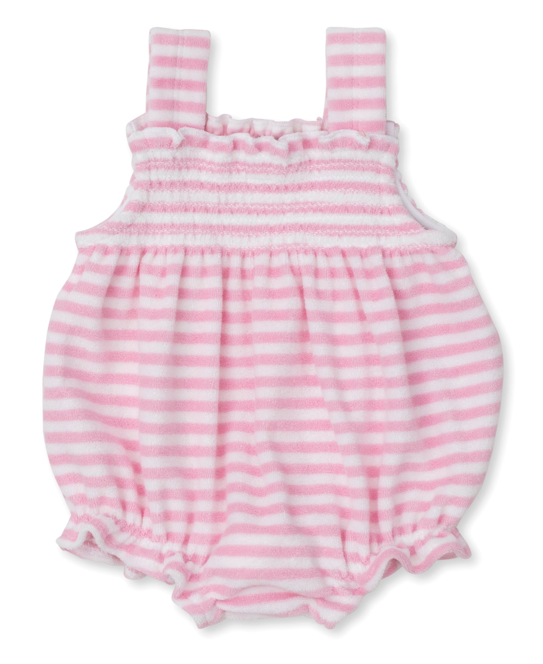 Cabana Terry Stripes Pink Bubble - Kissy Kissy
