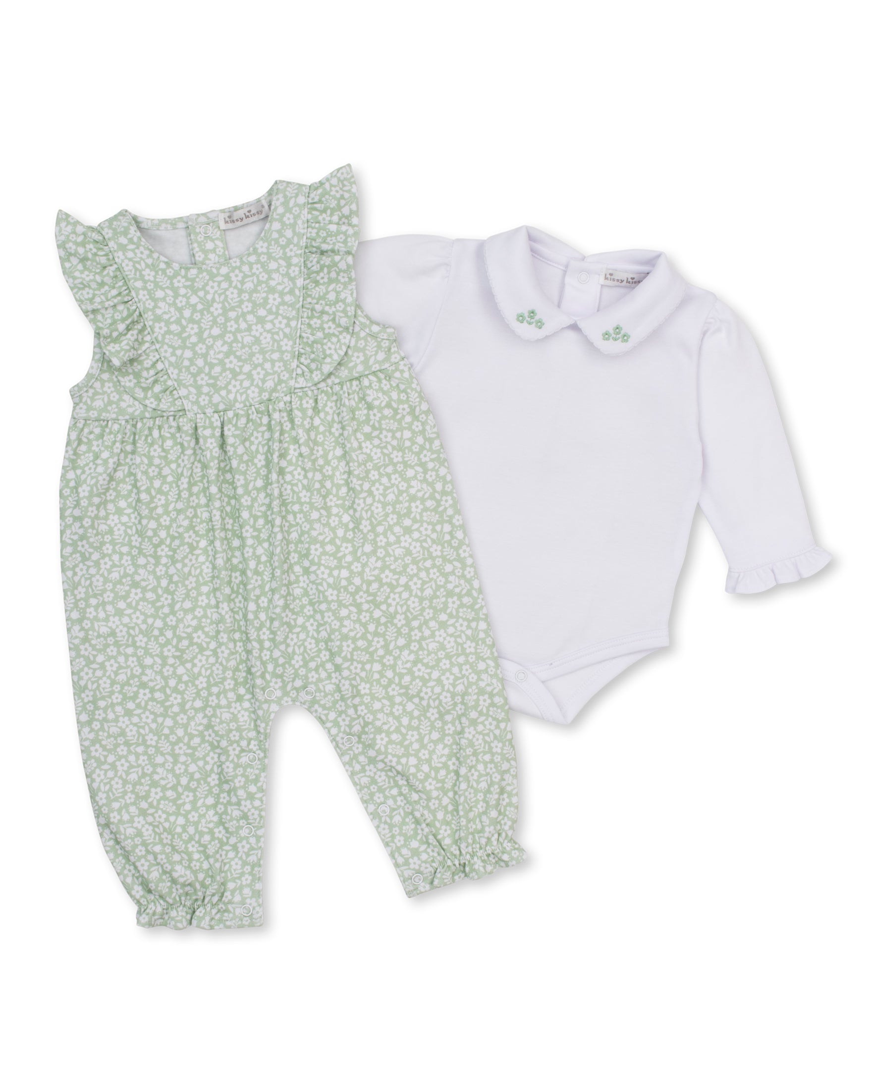 Autumn Meadows Green Overall Set
