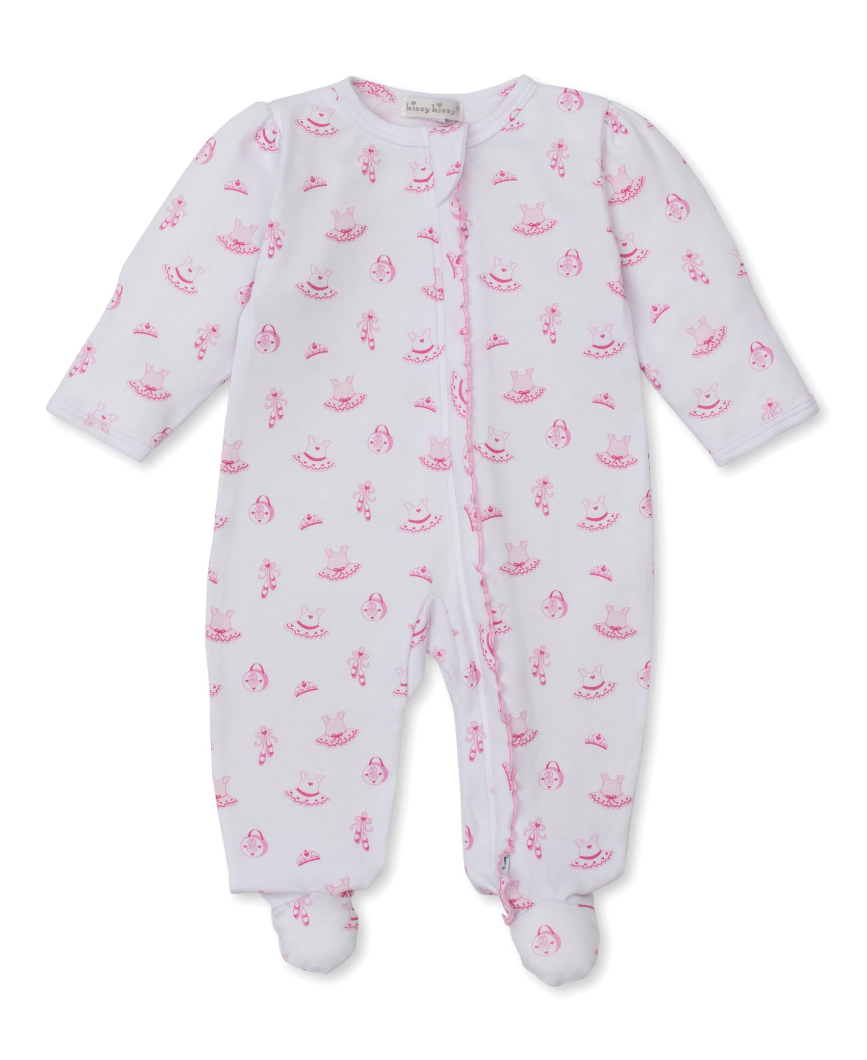 Ready to Dance Zip Footie - Kissy Kissy