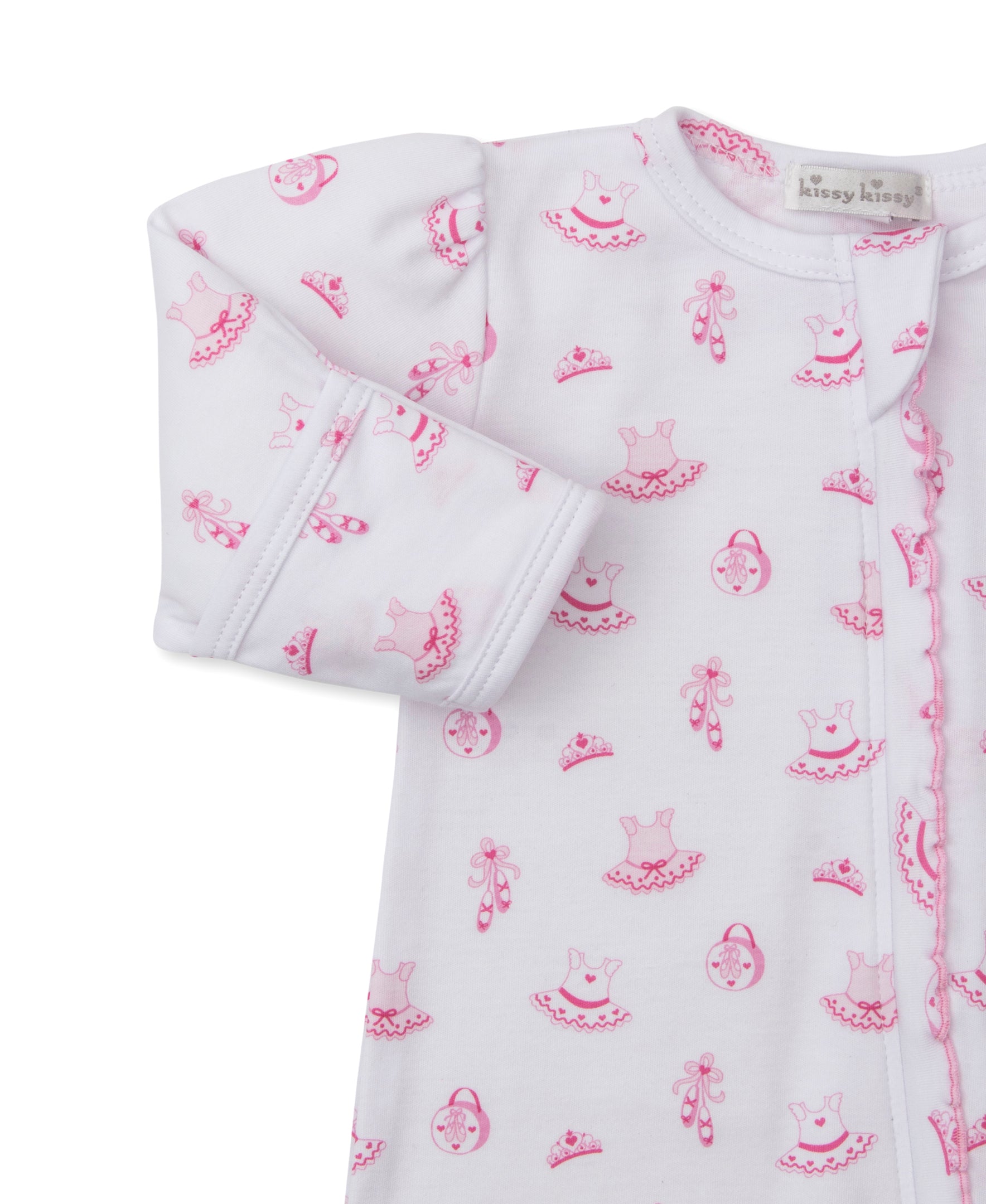 Ready to Dance Zip Footie - Kissy Kissy